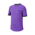 Court Dri-Fit T-Shirt Jungen-Lila,Schwarz