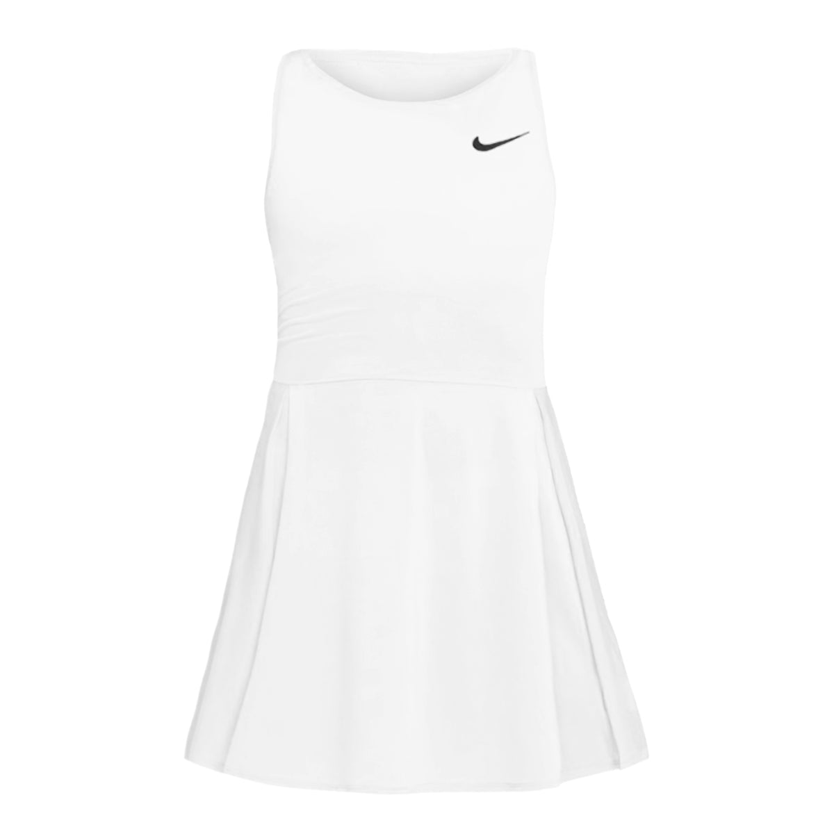 Nike Court Advantage Kleid Damen - weiß, schwarz