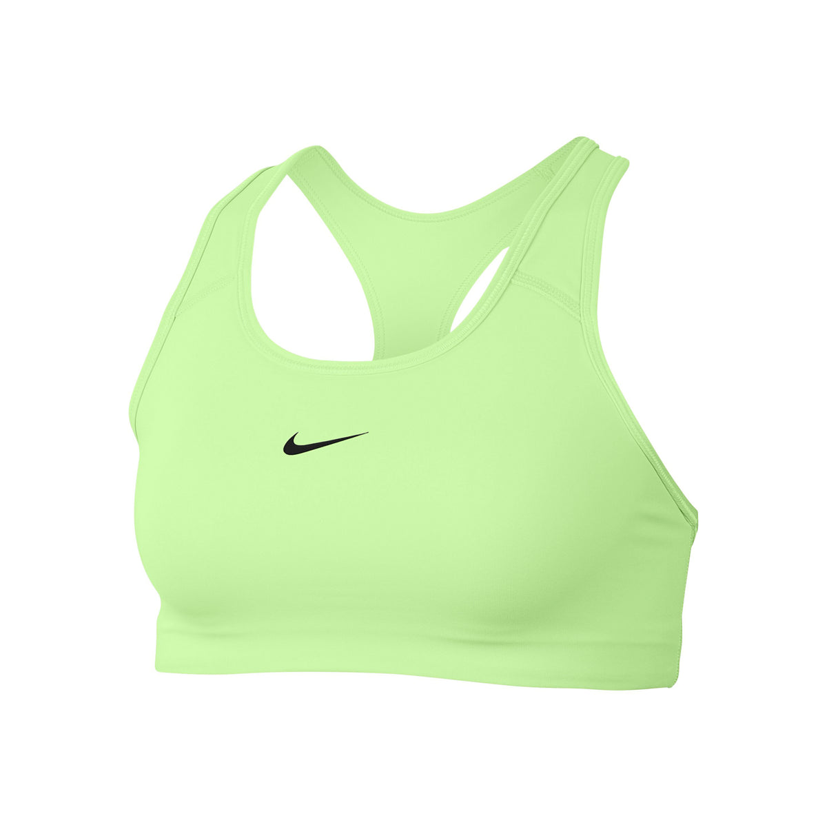 Nike Dri-Fit Swoosh Sport-BH Damen - neongrün,