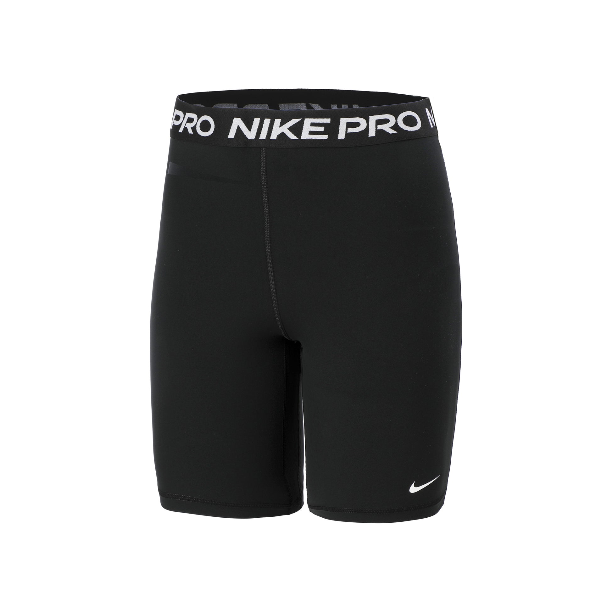 Nike Pro 365 High Waist 7in Ballshorts Damen-Schwarz,Weiß