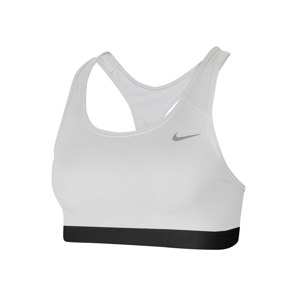 Nike Swoosh Sport-BH Mädchen - weiß, schwarz