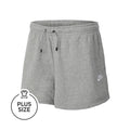 Plus Size Shorts Damen - hellgrau,