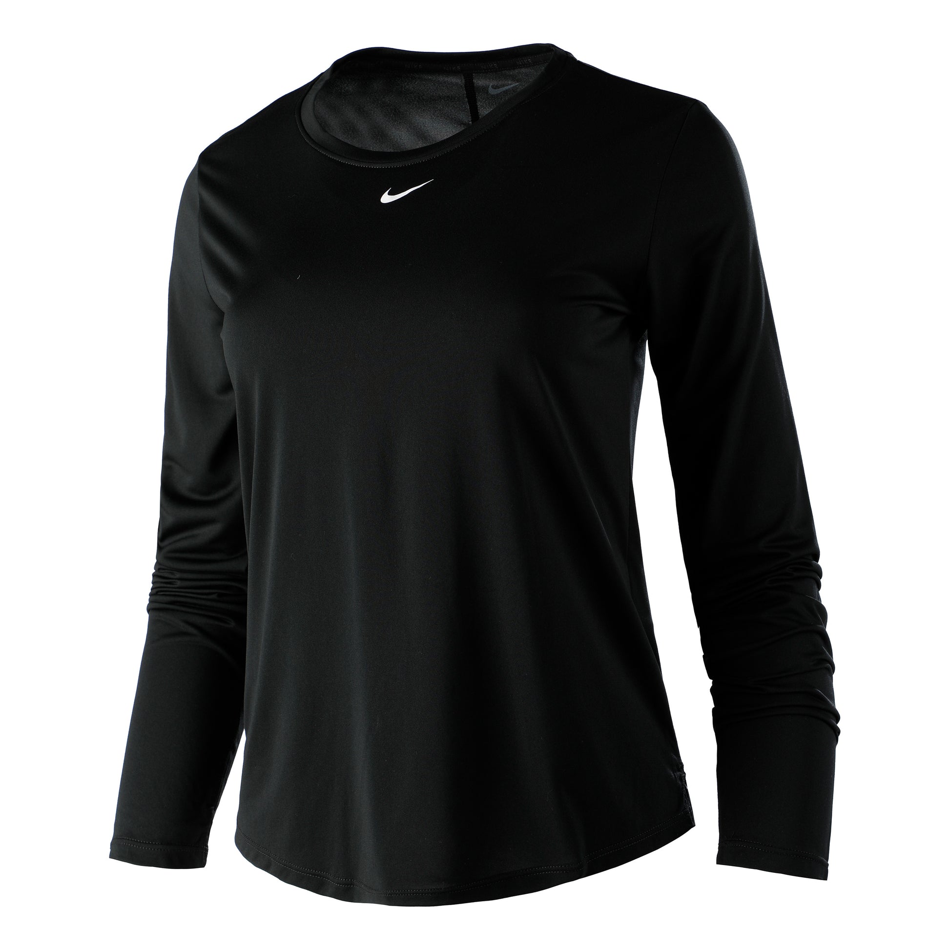Nike Dri-Fit One Standard Longsleeve Damen - schwarz, weiß