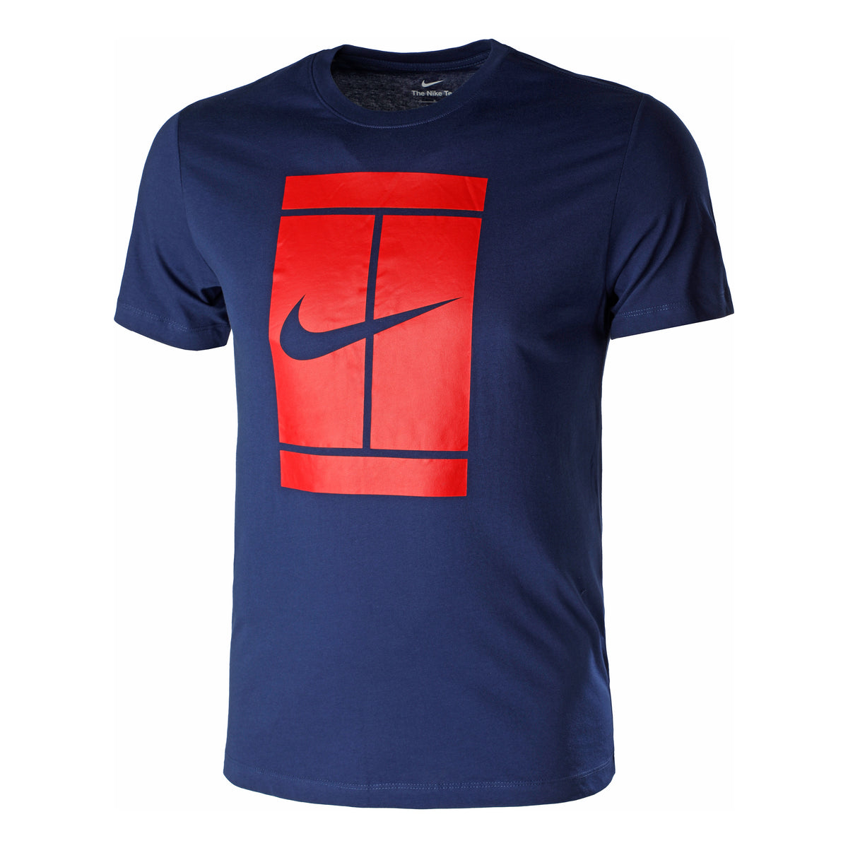 Nike Court Seasonal T-Shirt Herren - blau, rot