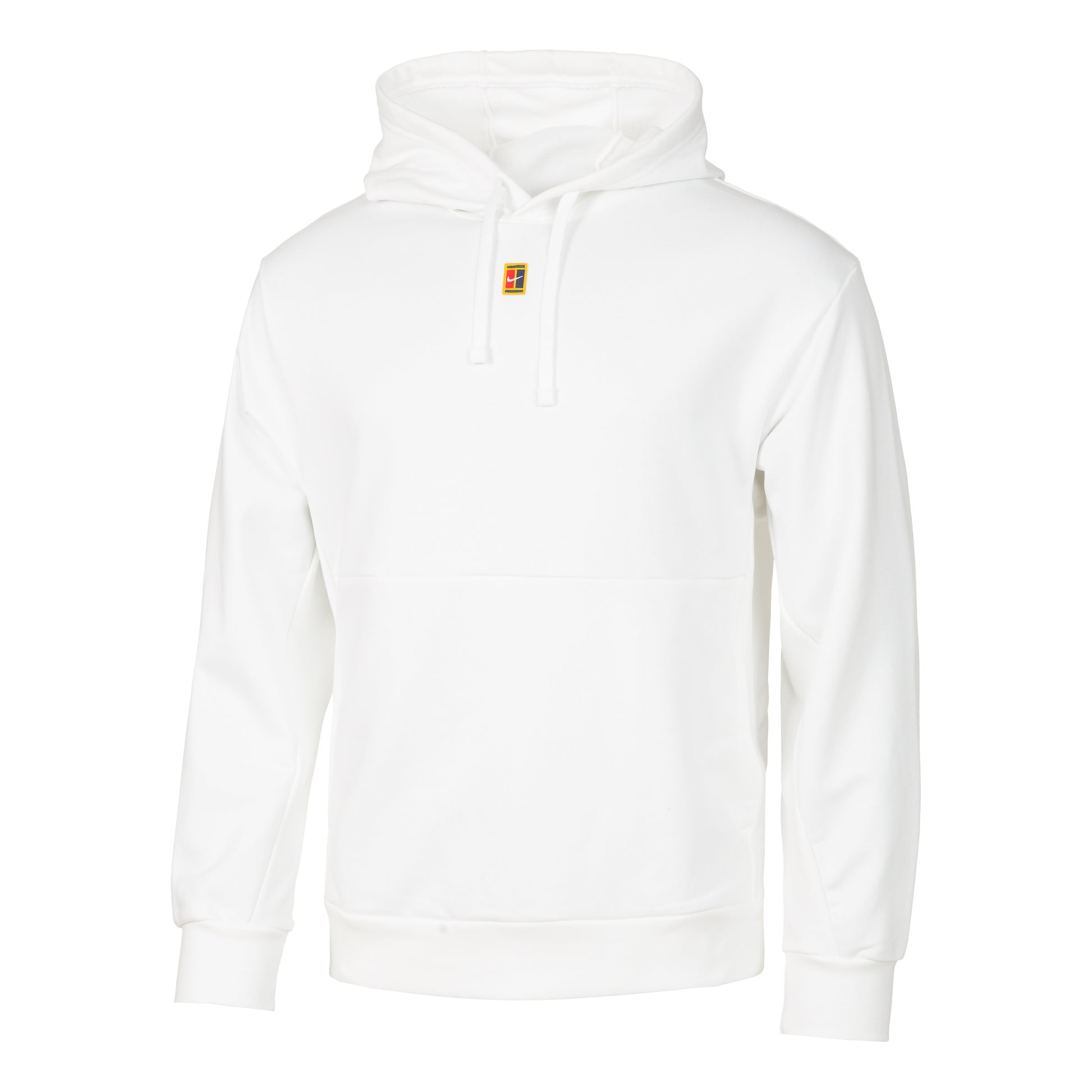 Nike Dri-Fit Court Heritage Fleece Hoody Herren - weiß,
