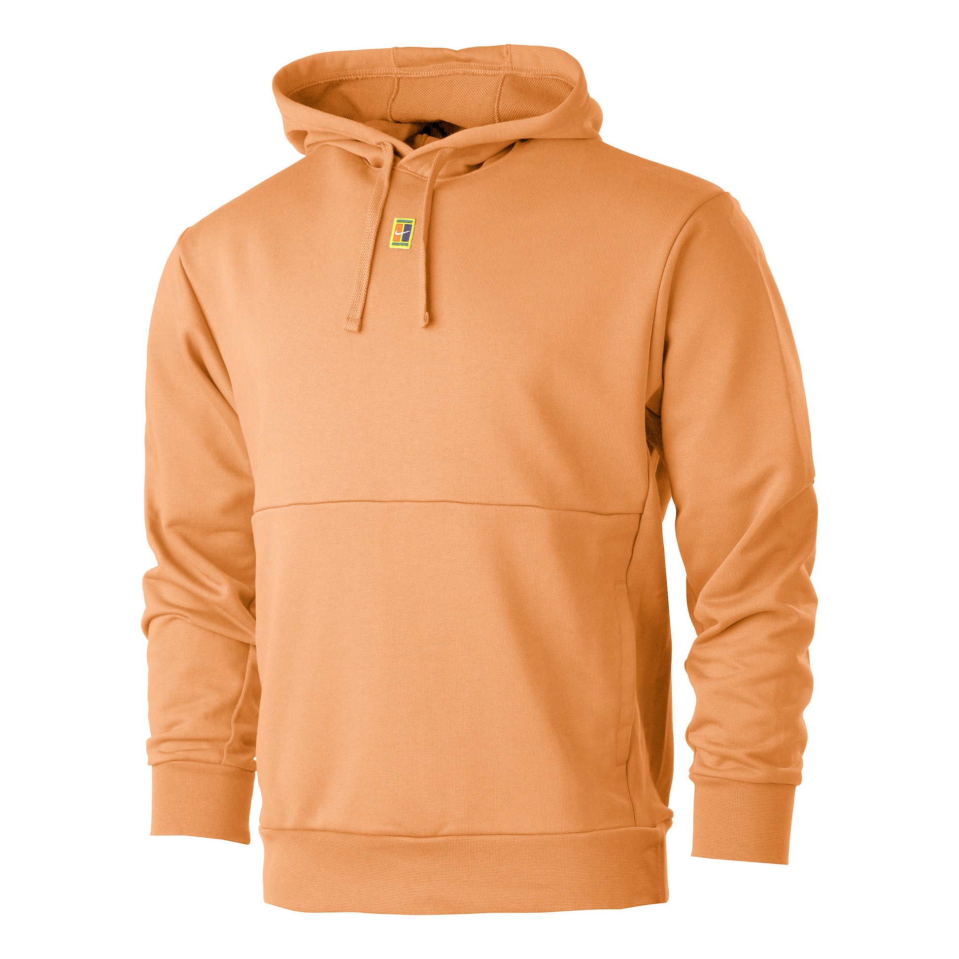 Nike Dri-Fit Court Heritage Fleece Hoody Herren - orange,