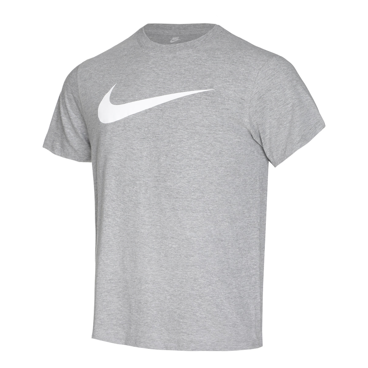 Nike Icon swoosh T-Shirt Herren-hellgrau, weiß