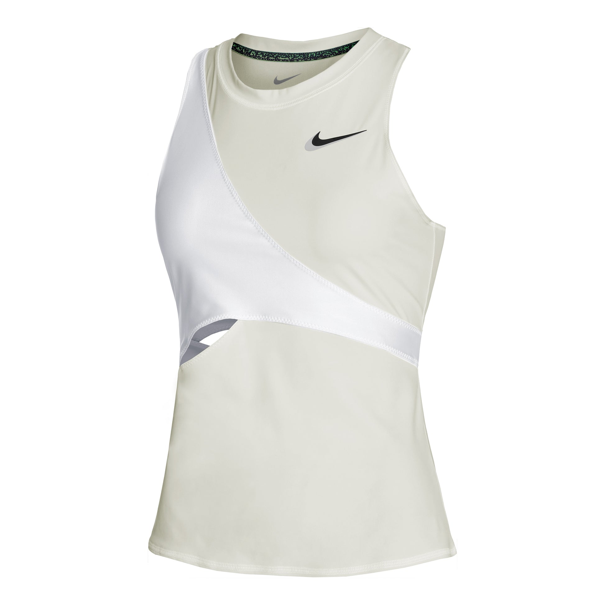Nike Court Dri-Fit Slam NT PS Tank-Top Damen-Creme,Weiß