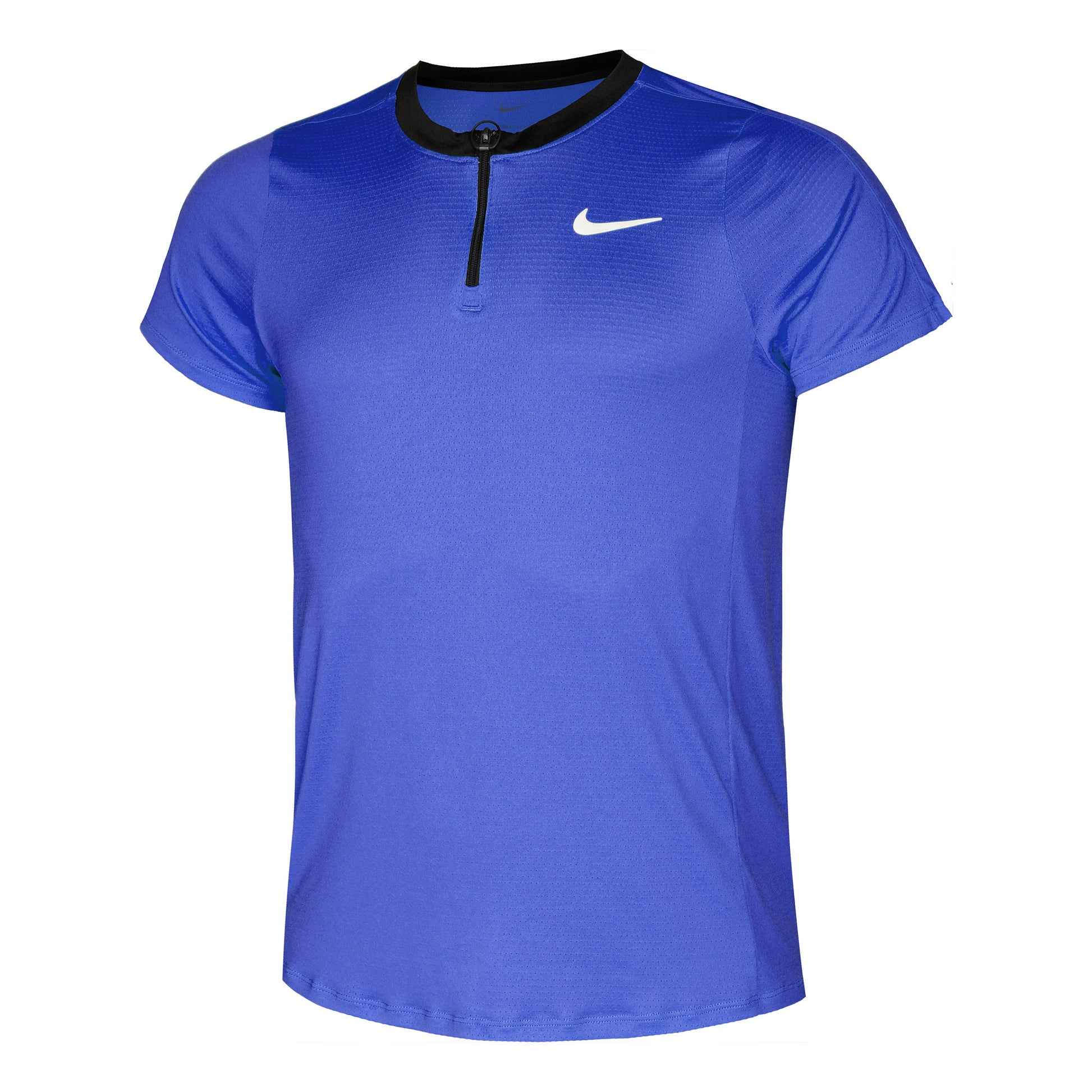 Nike Dri-Fit Court Polo Herren - blau, schwarz