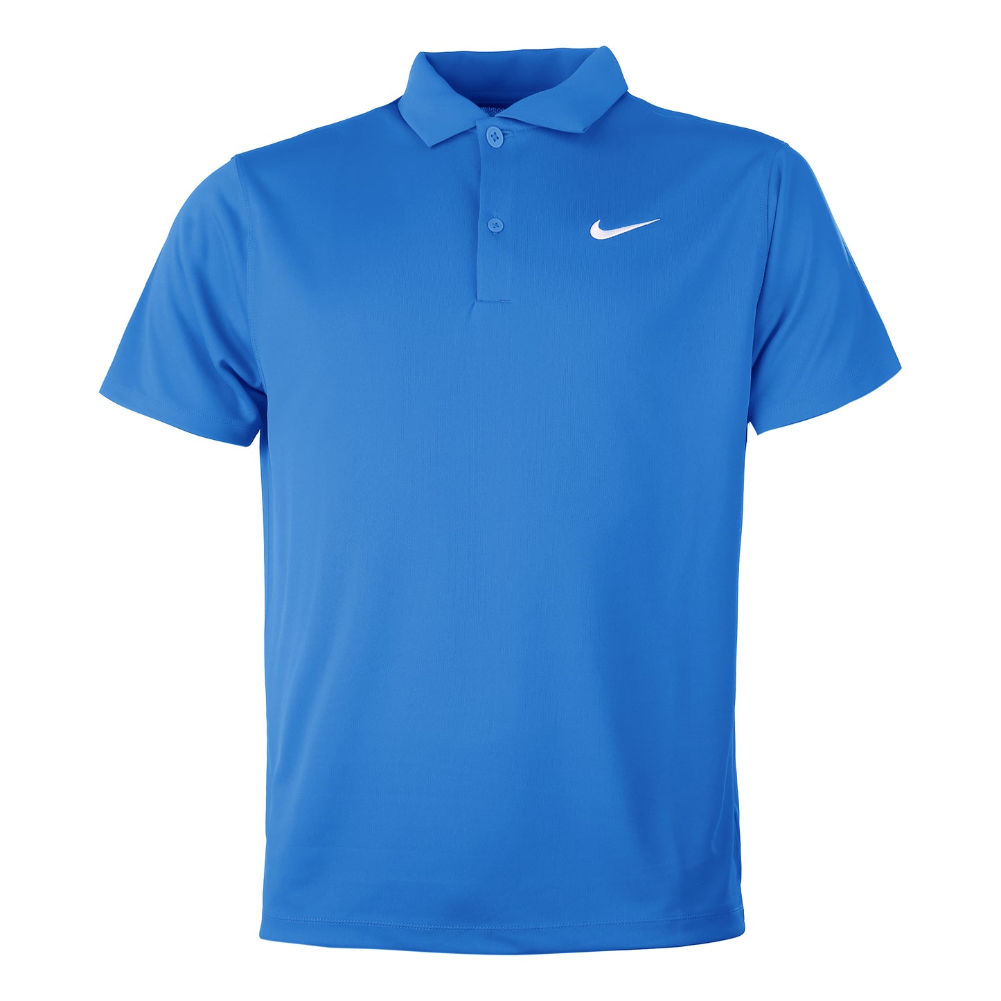 Nike Dri-Fit Victory Court Solid Polo Herren - blau, weiß