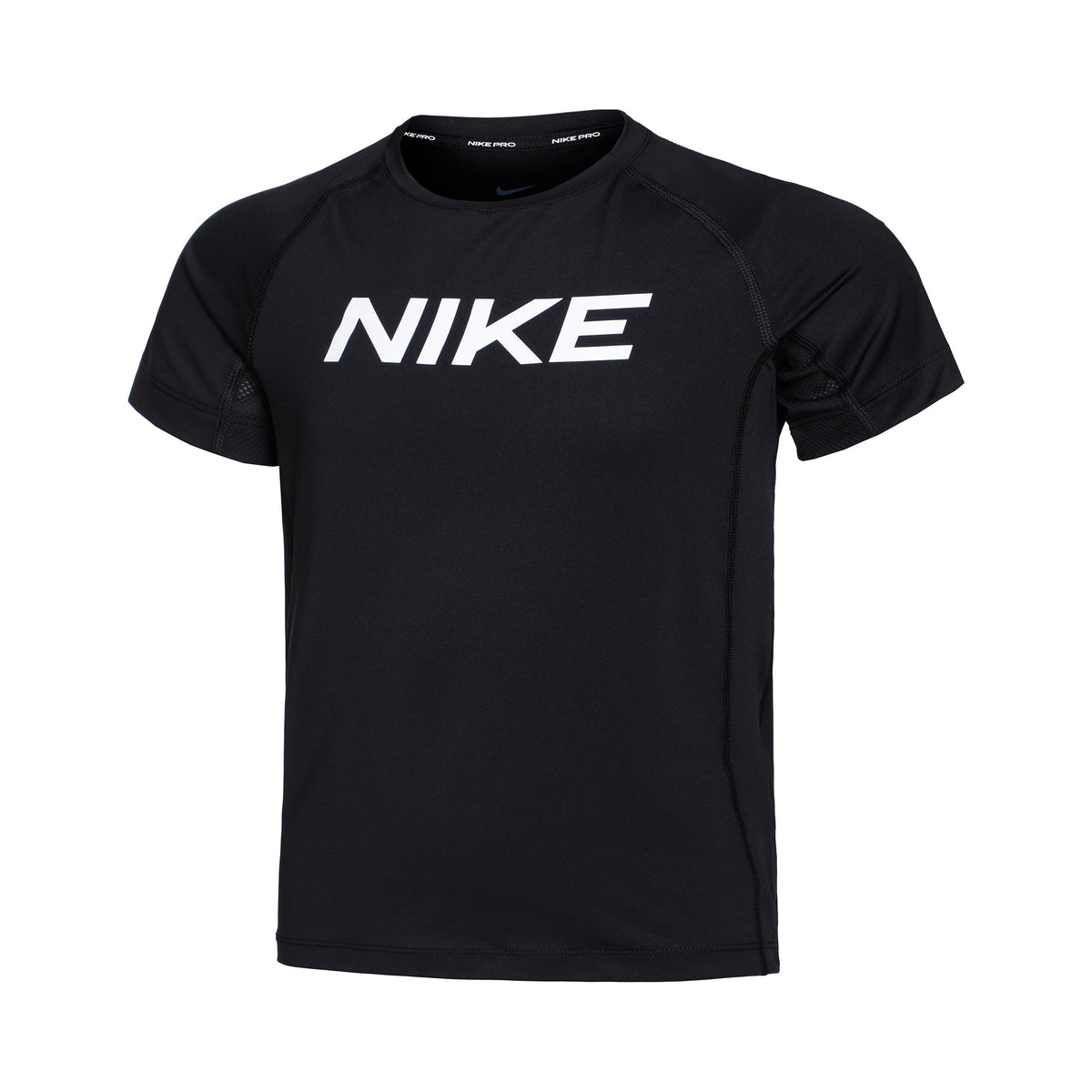Nike Dri-Fit Pro T-Shirt Jungen-Schwarz,Weiß