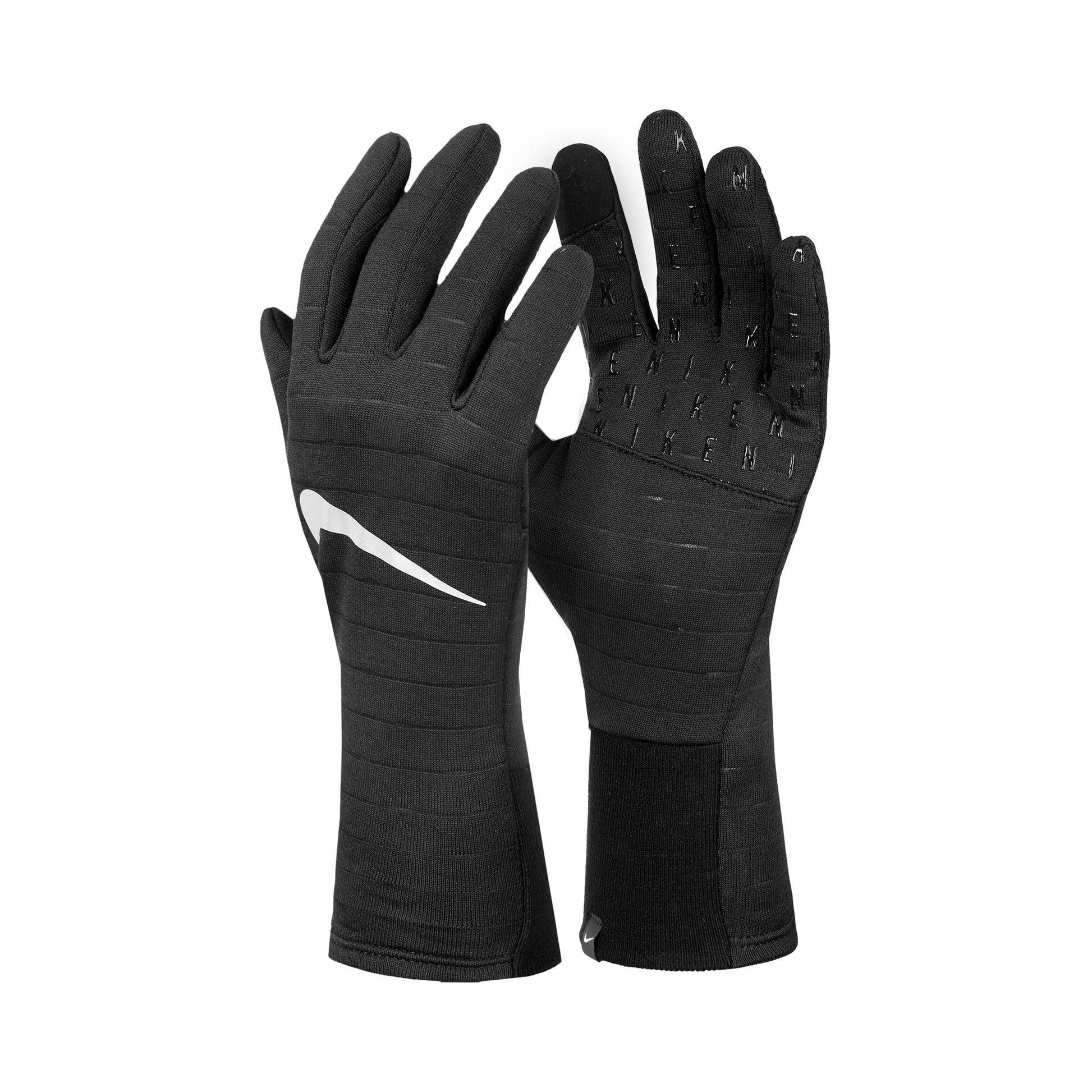 Nike Sphere 4.0 Laufhandschuhe Damen-schwarz,silber