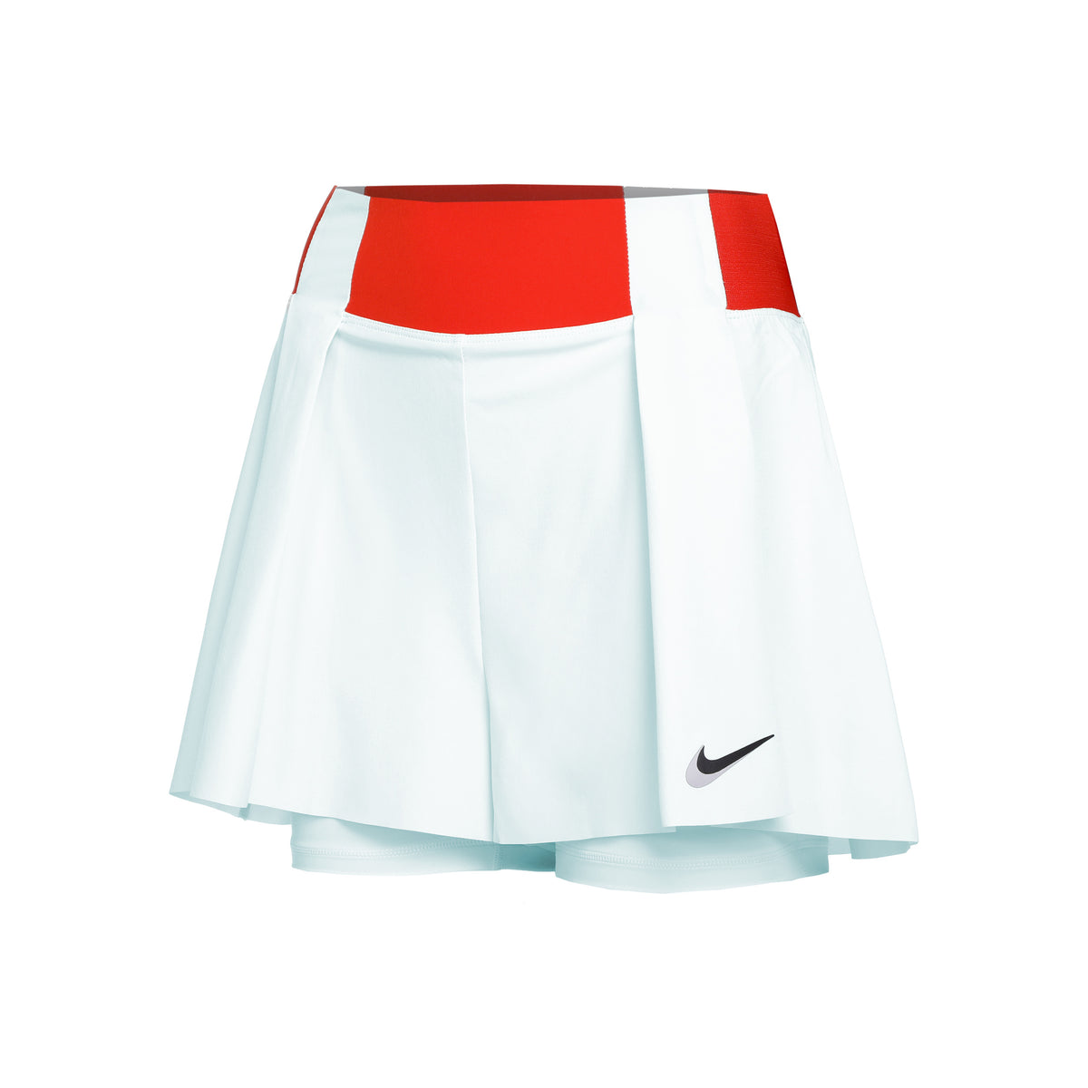 Nike Court Dri-Fit Slam Shorts Damen - hellblau, rot