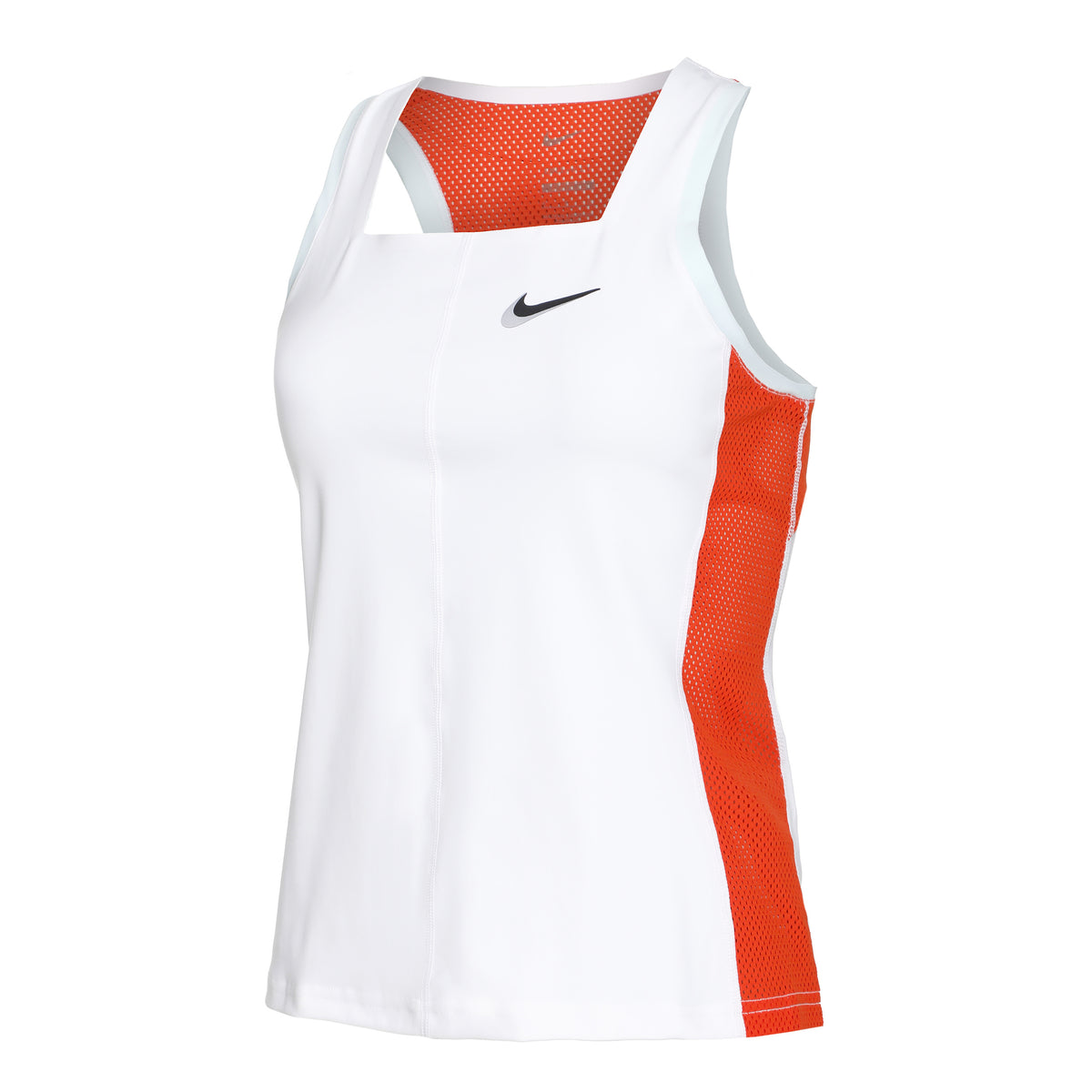 Nike Court Dri-Fit Slam Tank-Top Damen-Weiß,Orange