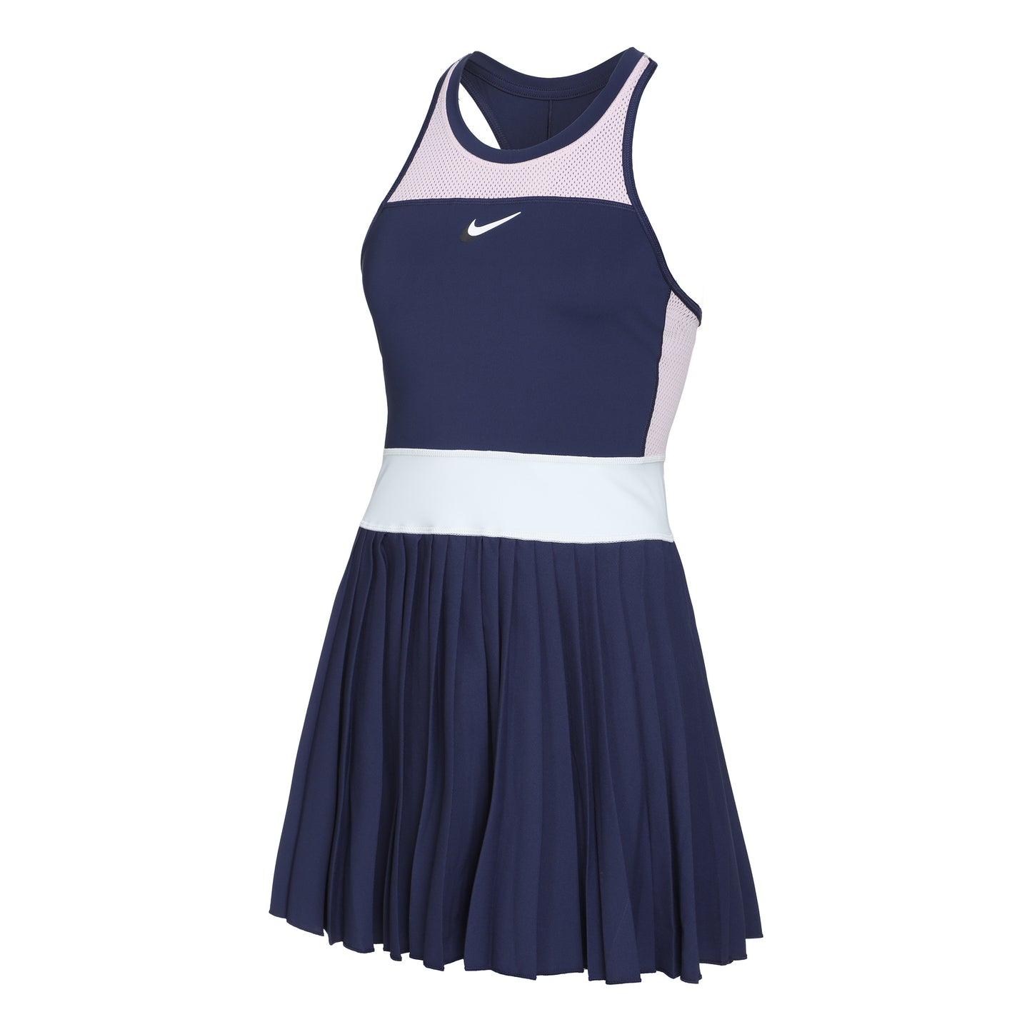 Nike Court Dri-Fit Slam Kleid Damen - dunkelblau, rosa