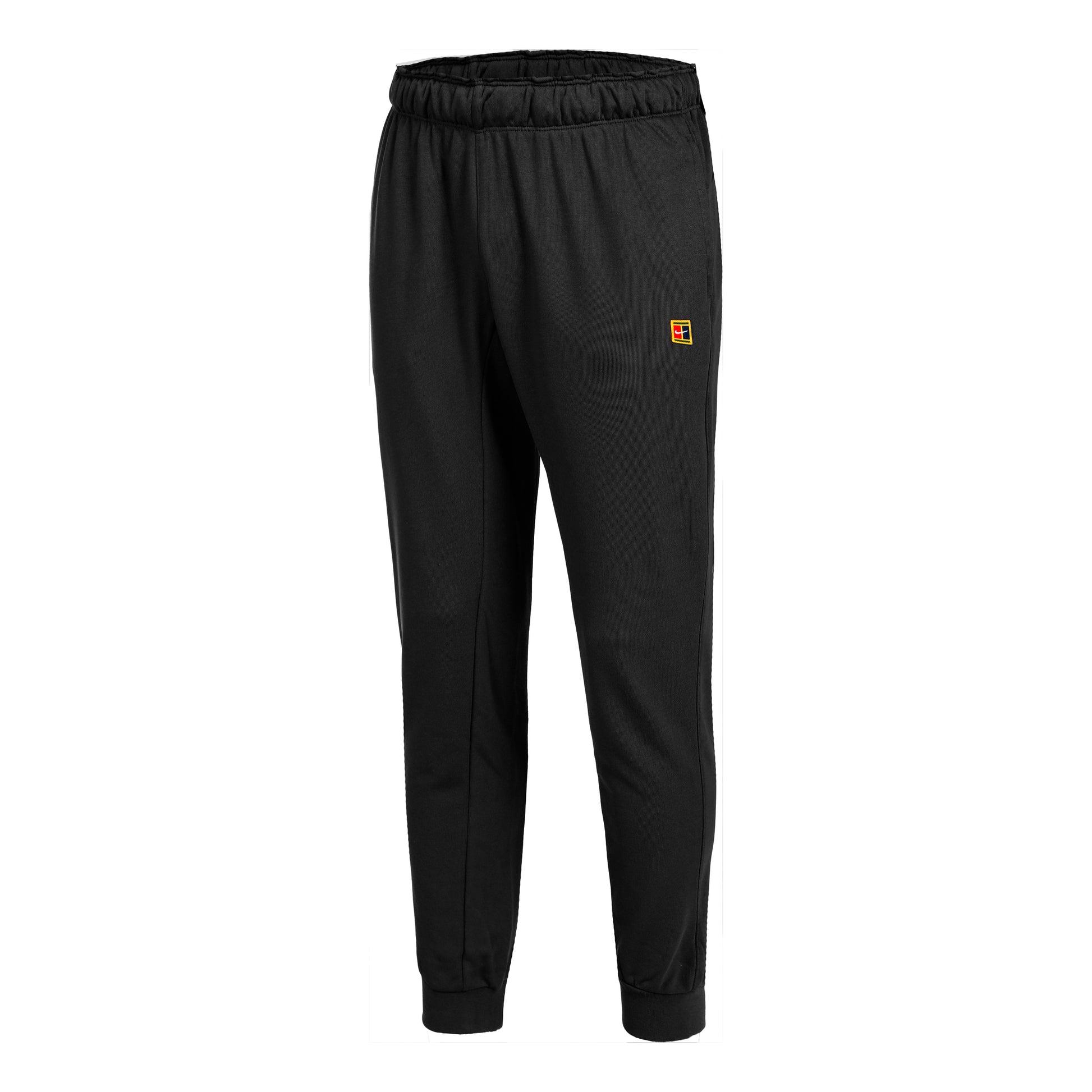 Nike Dri-Fit Court Heritage Fleece Trainingshose Herren - schwarz,