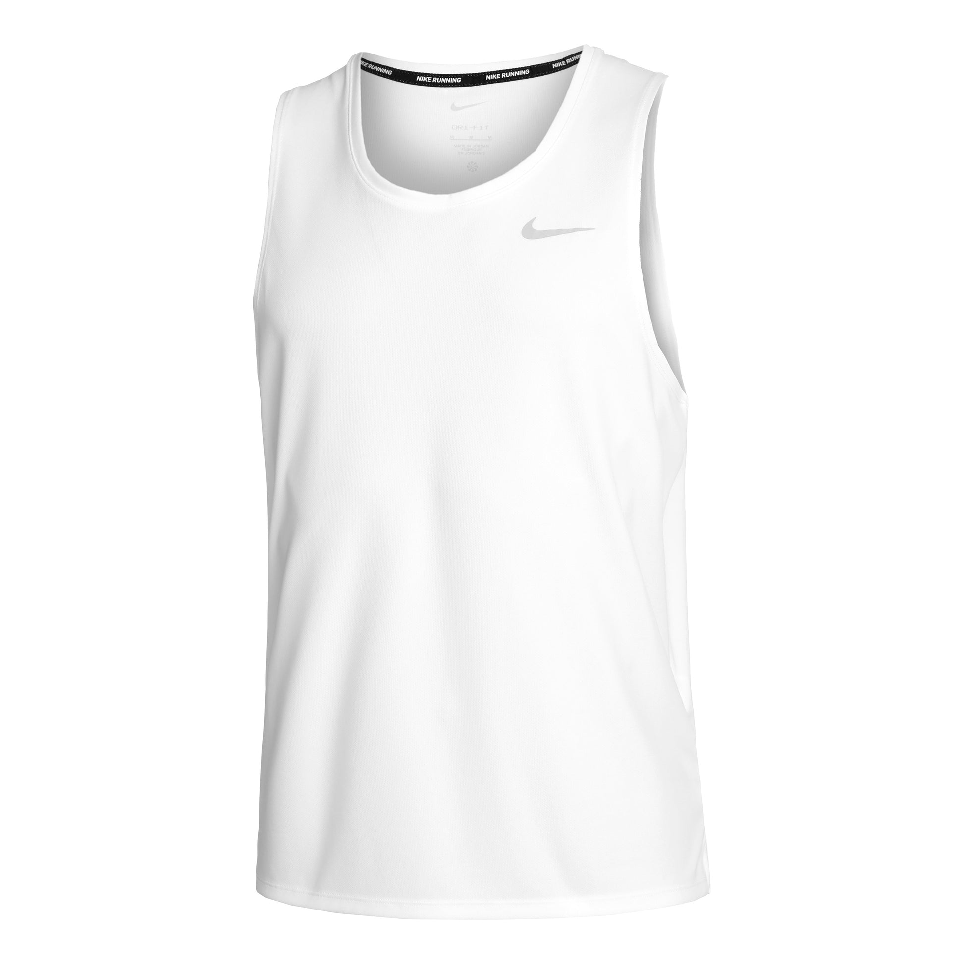 Nike Miler Tank-Top - weiß, grau