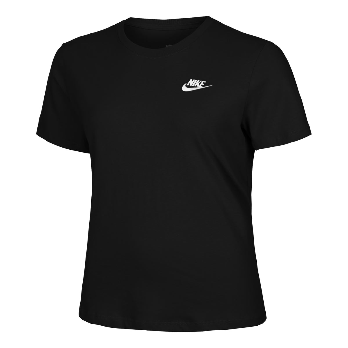 Nike New Sportswear Club T-Shirt Damen - schwarz,