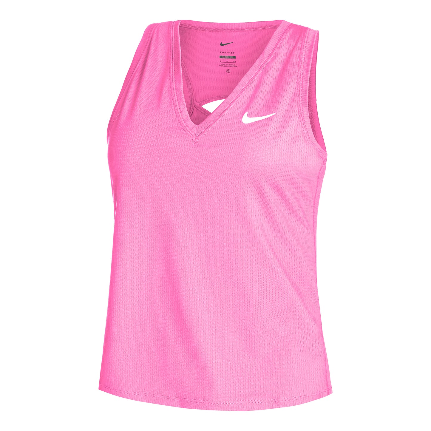 Nike Dri-Fit Victory Court Tank-Top Damen - pink, weiß
