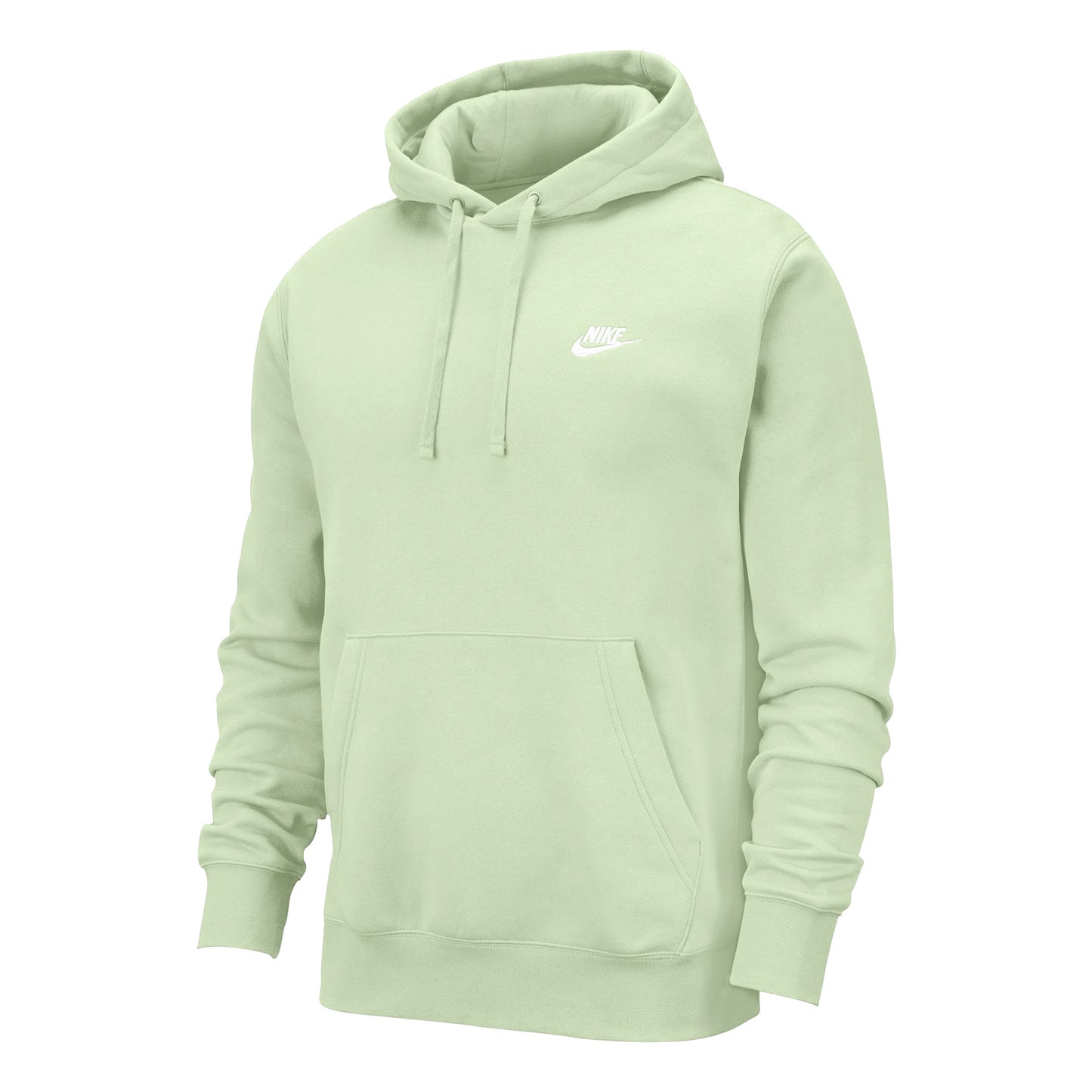 Nike Sportswear Club Hoody Herren - oliv, weiß