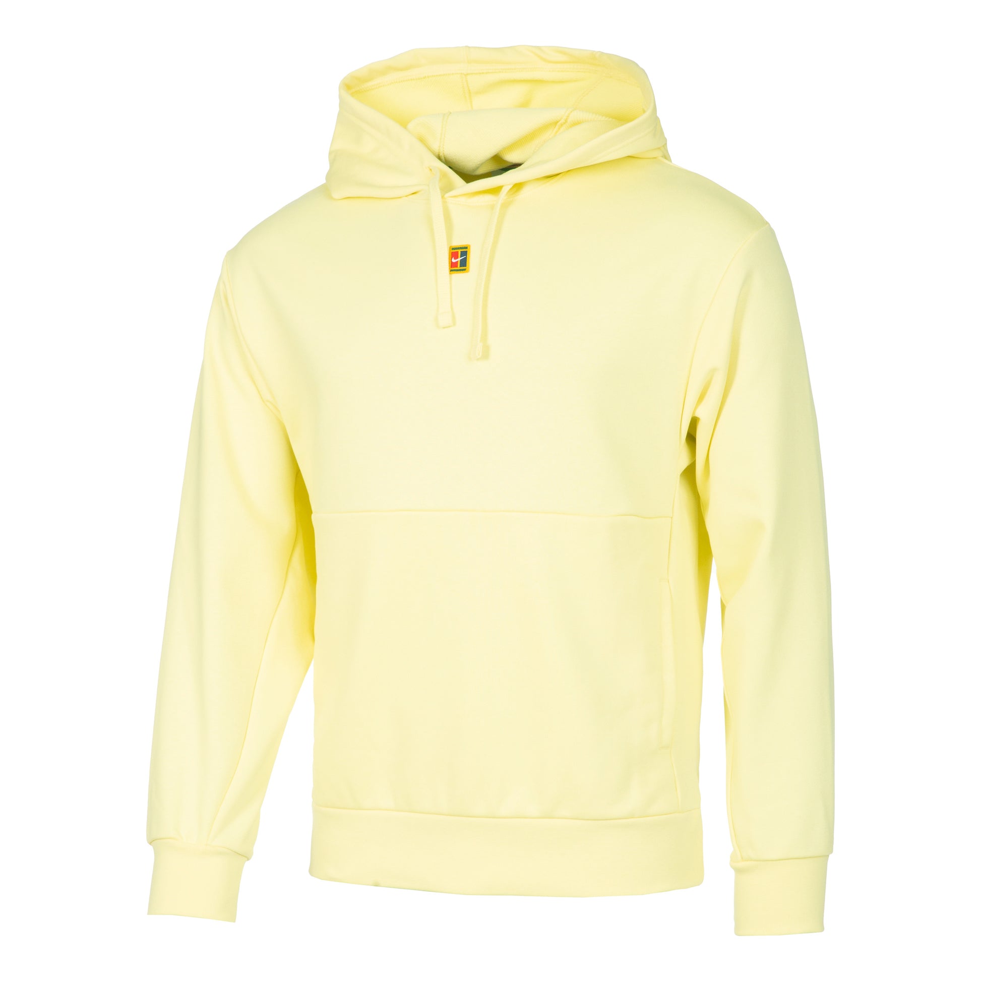 Nike Dri-Fit Court Heritage Fleece Hoody Herren - gelb,