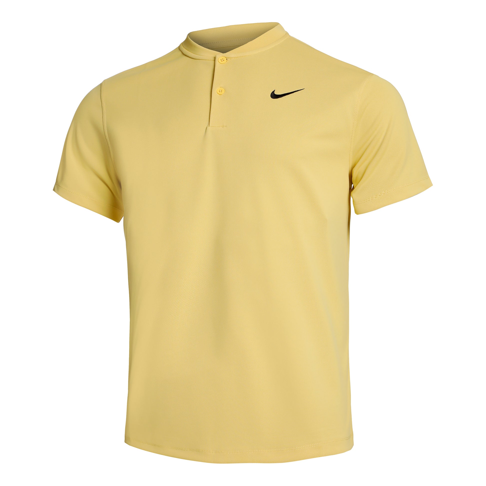 Nike Dri-Fit Court Blade Solid Polo Herren - gelb,