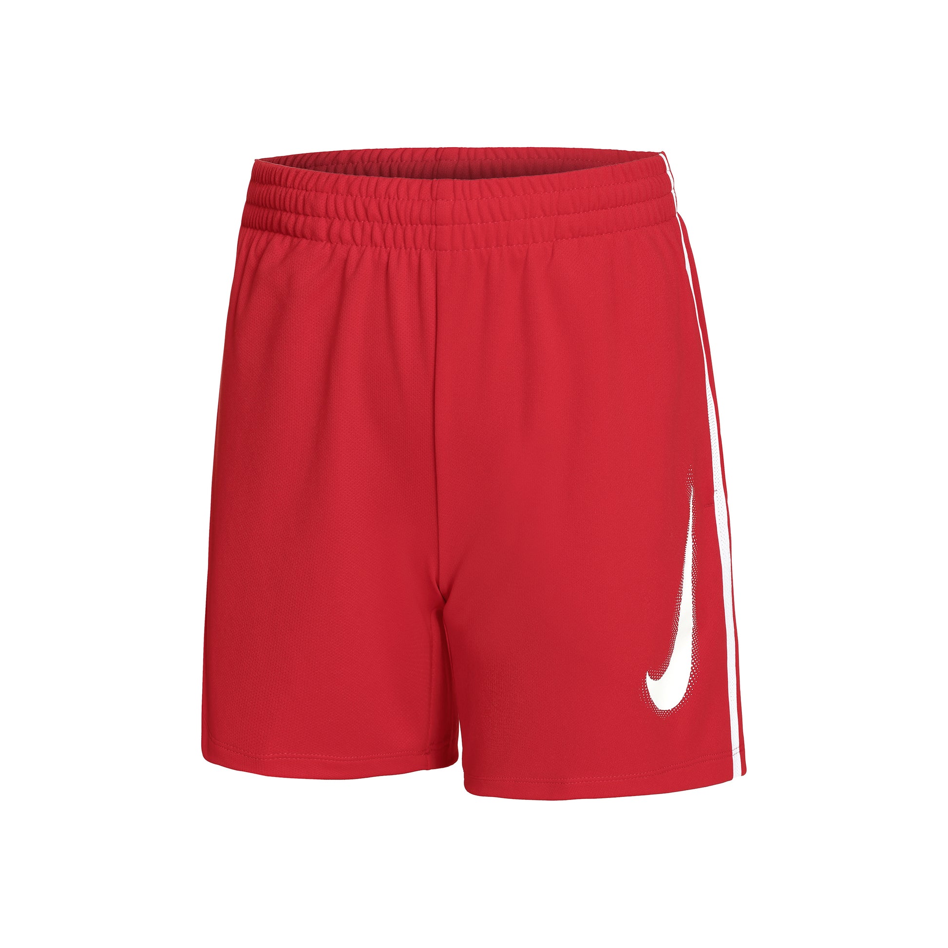 Nike Dri-Fit Graphic Shorts Jungen-Rot,Weiß