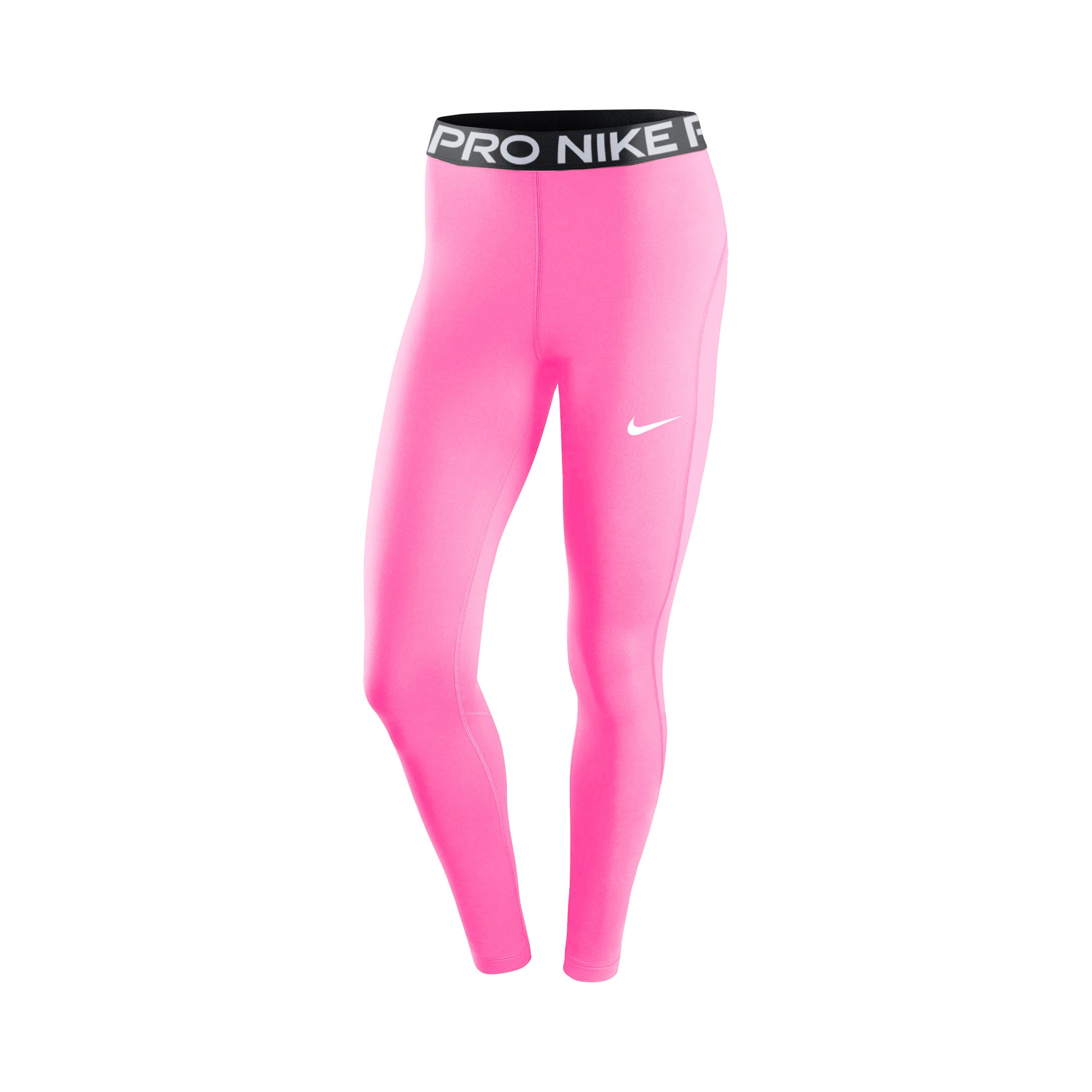 Nike Pro Tight Mädchen - neonpink, schwarz