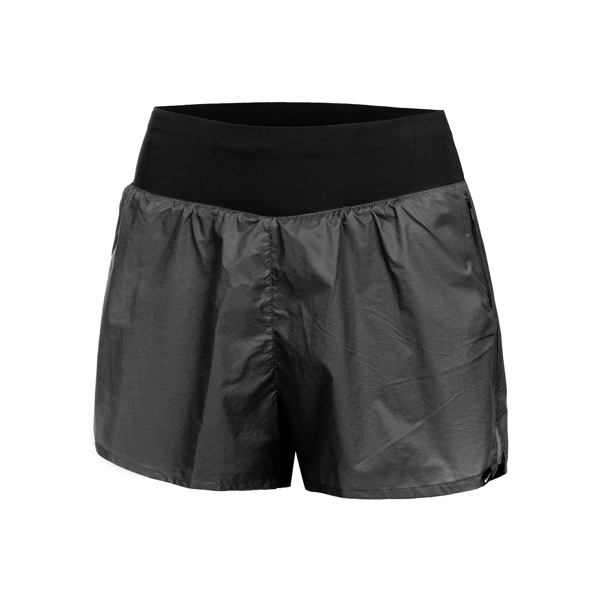 Nike Dri-Fit Dri-Fit Run Division Reflective Mid-Rise 3in Shorts Damen - schwarz,