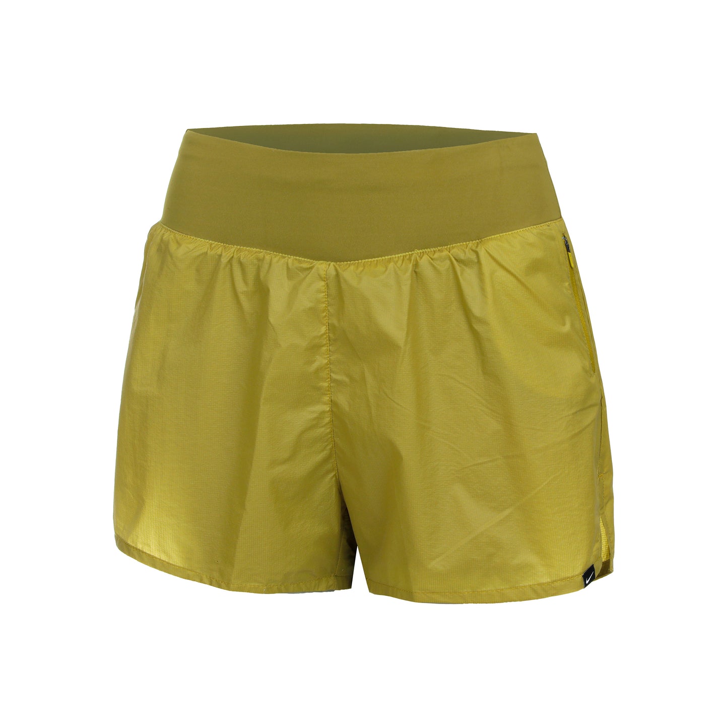 Nike Dri-Fit Dri-Fit Run Division Reflective Mid-Rise 3in Shorts Damen - khaki,