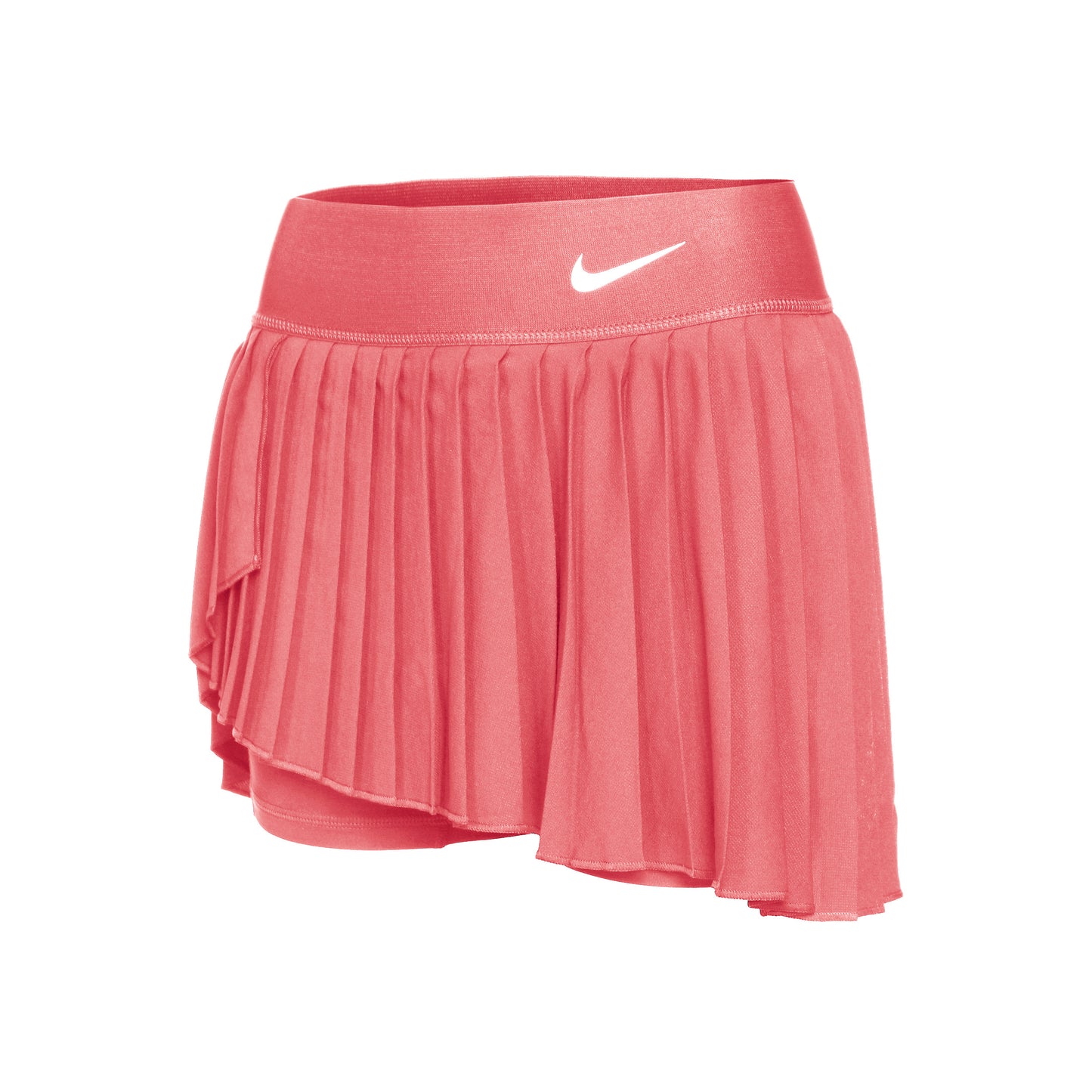 Nike Dri-Fit Court Pleated Rock Damen - koralle,