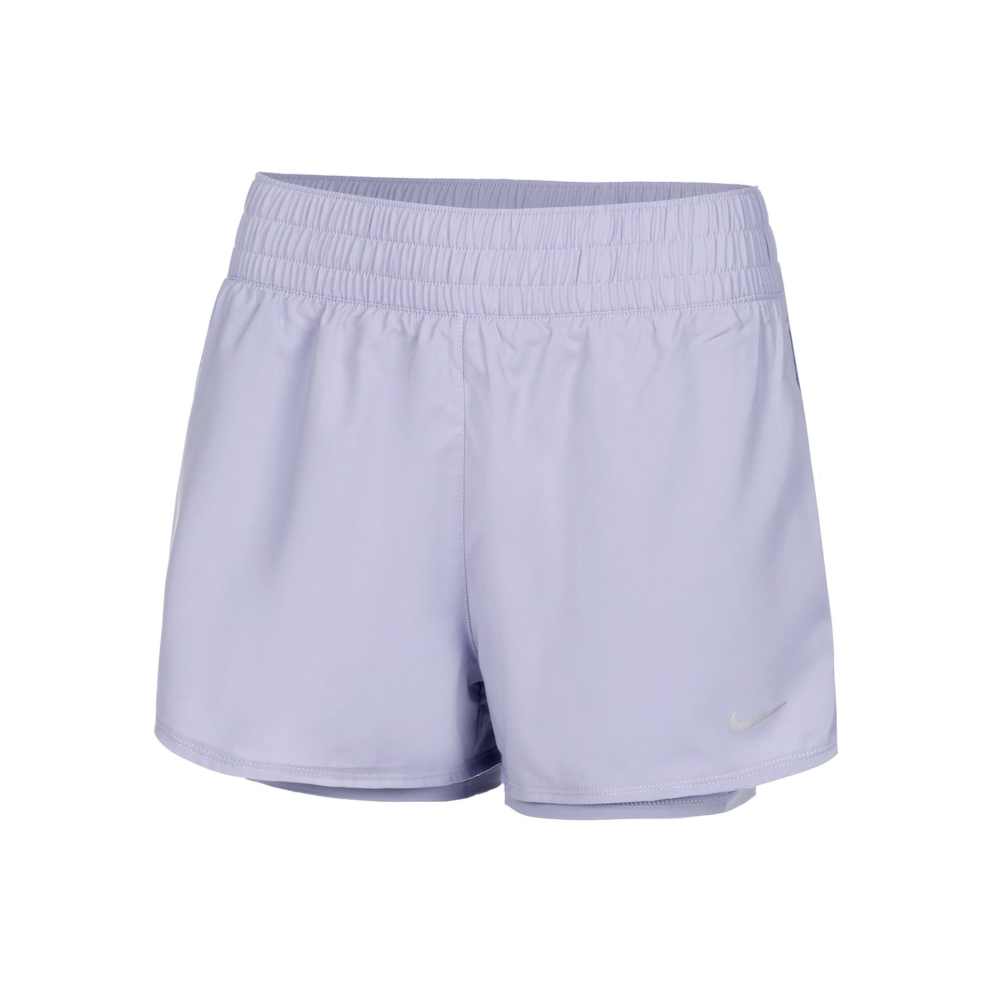 Nike Dri-Fit One High Rise 2in1 3in Shorts Damen - flieder