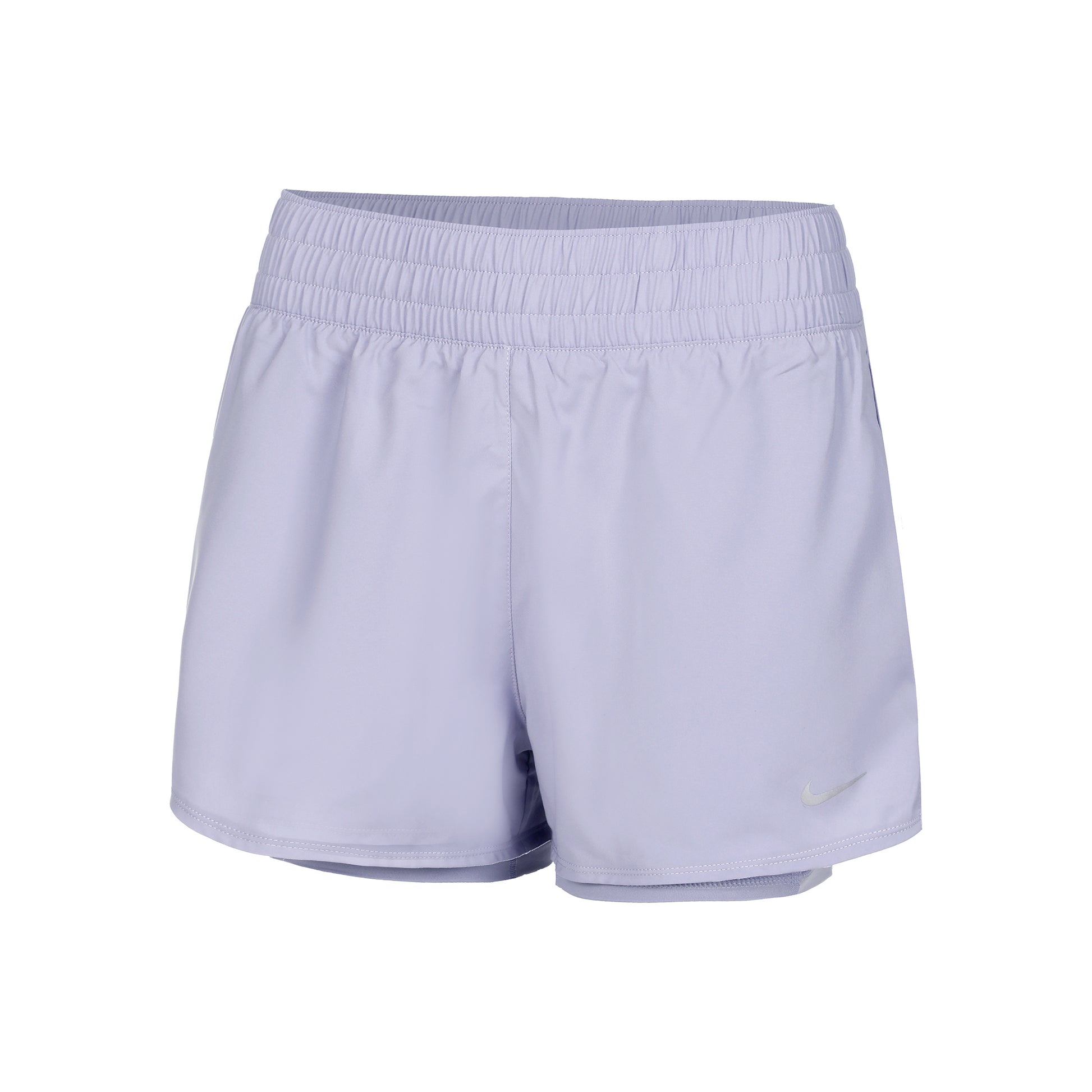 Nike Dri-Fit One High Rise 2in1 3in Shorts Damen - flieder