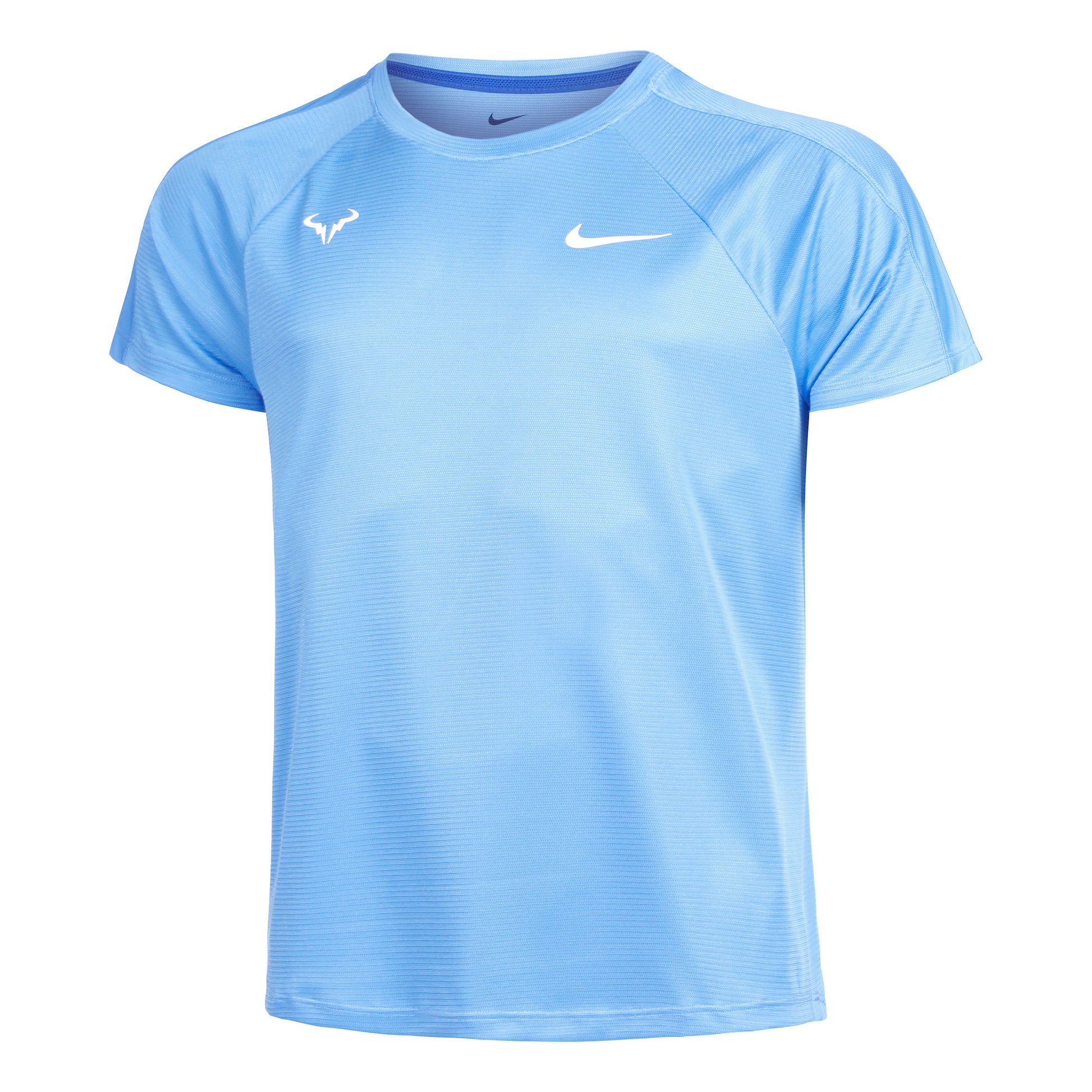 Nike Dri-Fit RAFA MNK Challenger T-Shirt Herren - hellblau,