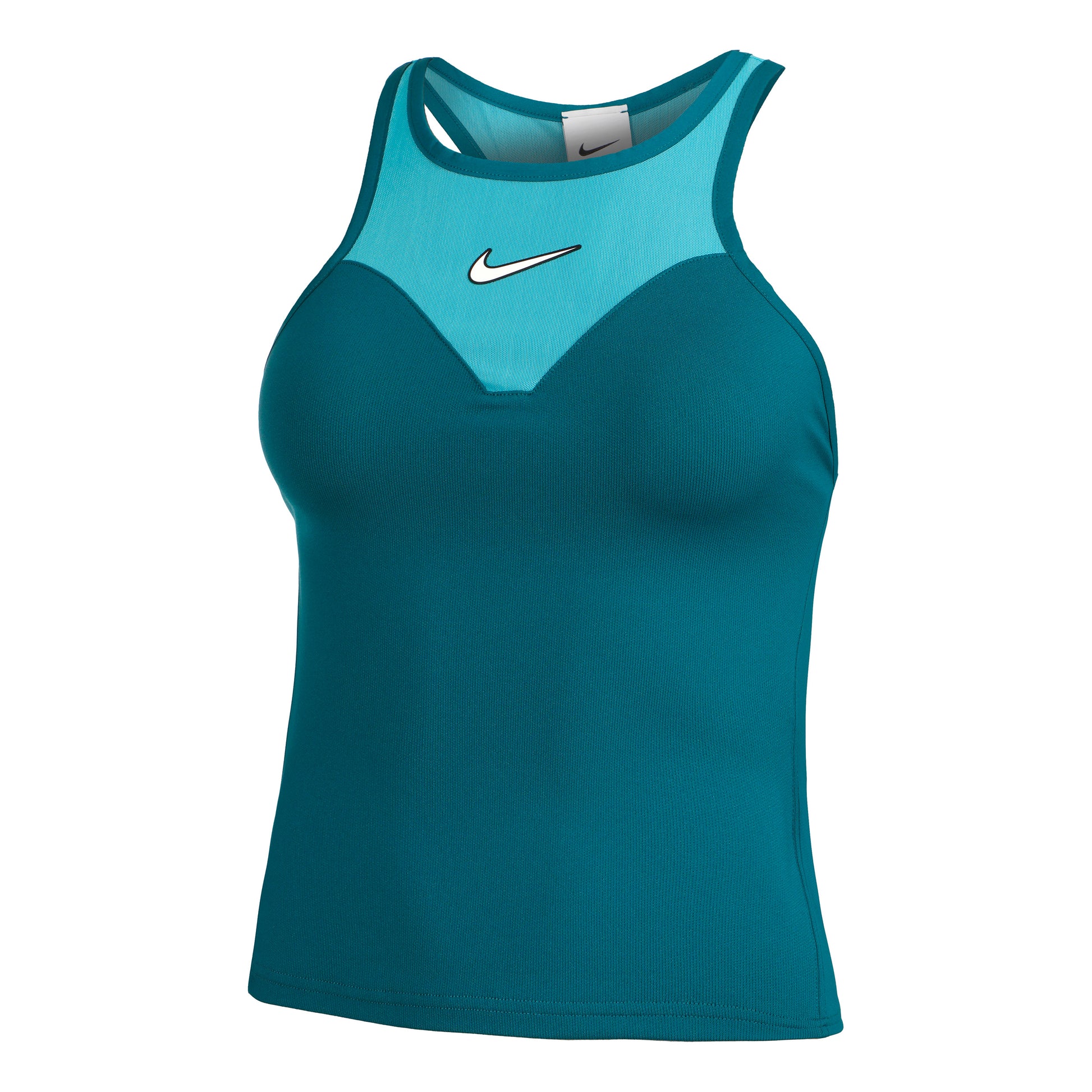 Nike Dri-Fit Court Slam Solid Tank-Top Damen - petrol, türkis