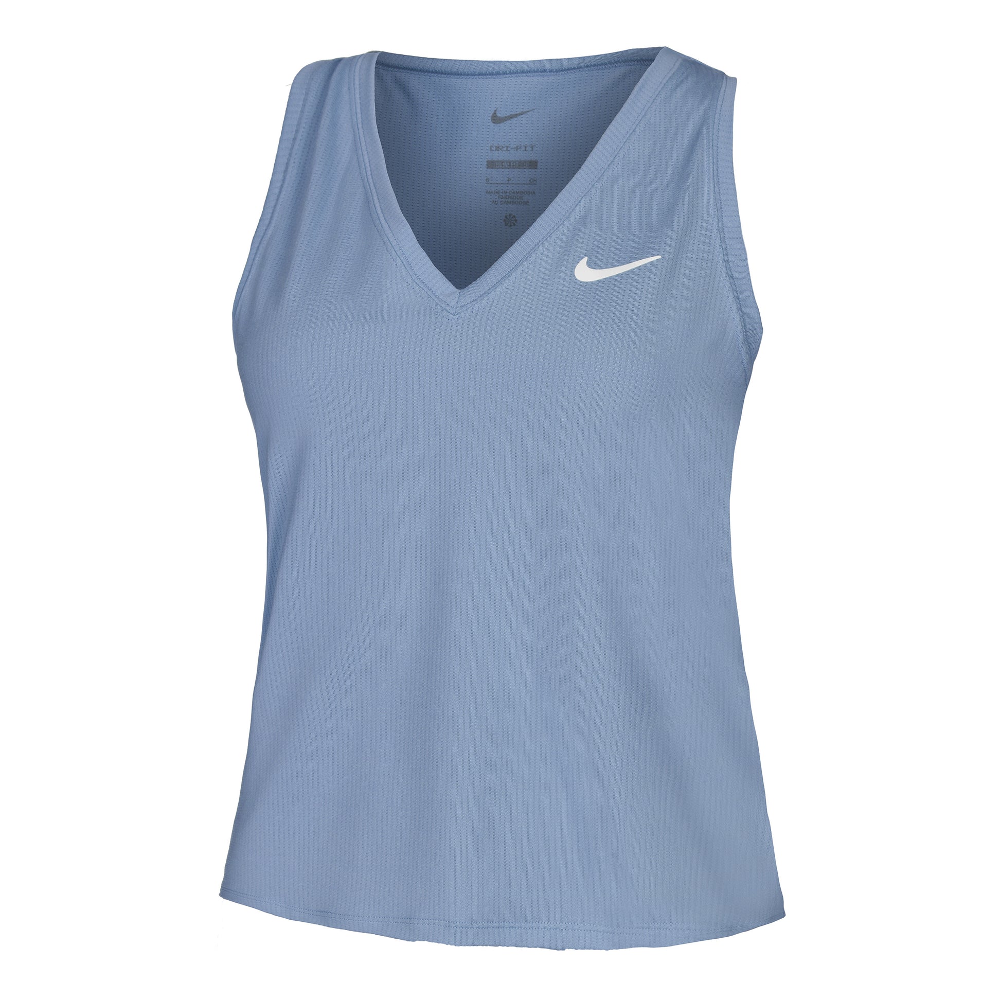 Nike Dri-Fit Victory Court Tank-Top Damen - blaugrau,
