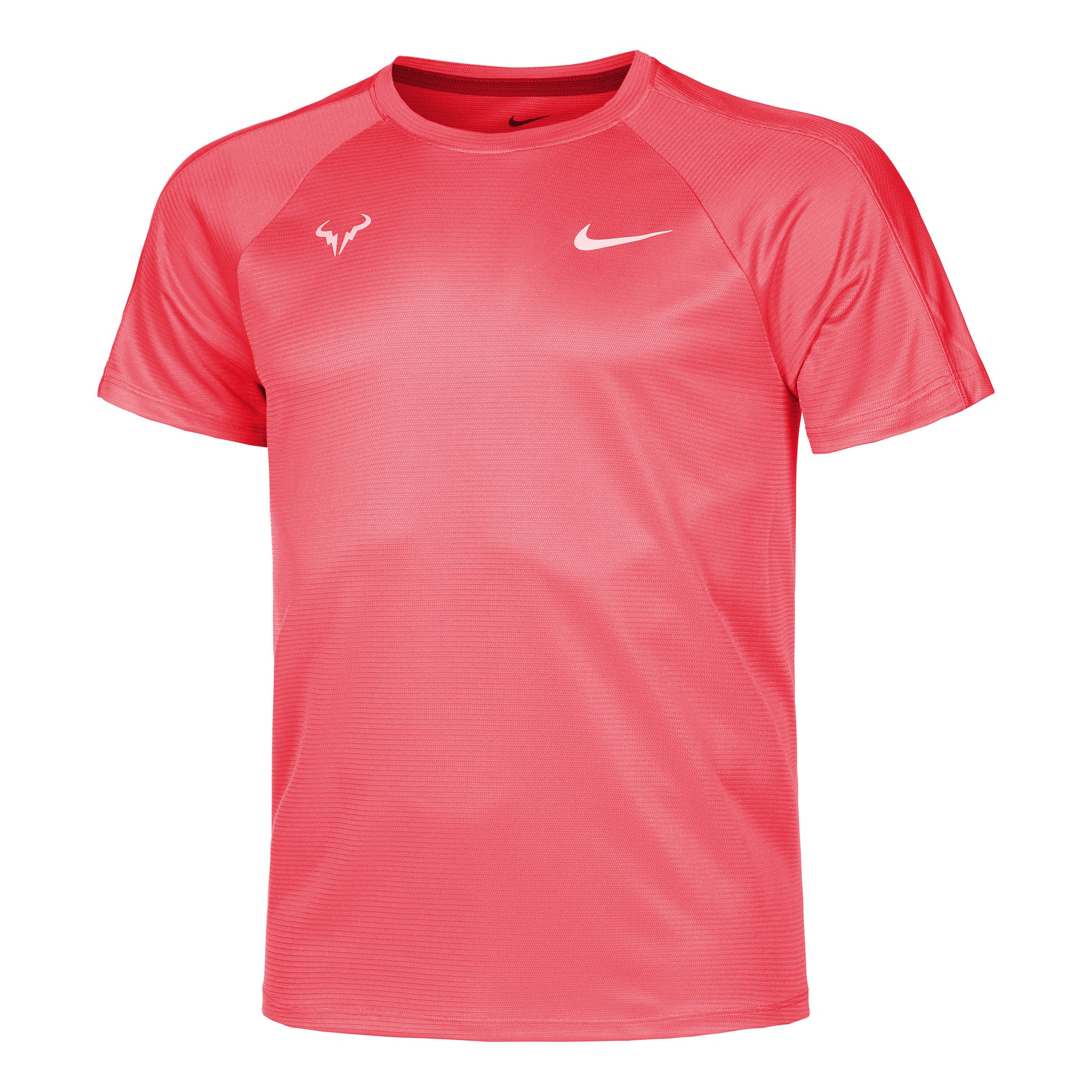 Nike Dri-Fit RAFA MNK Challenger T-Shirt Herren - koralle,