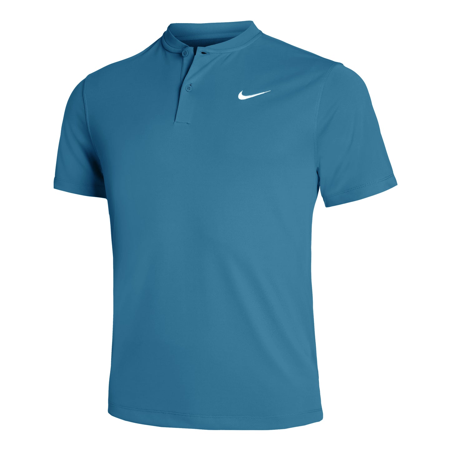 Nike Dri-Fit Court Blade Solid Polo Herren - petrol,