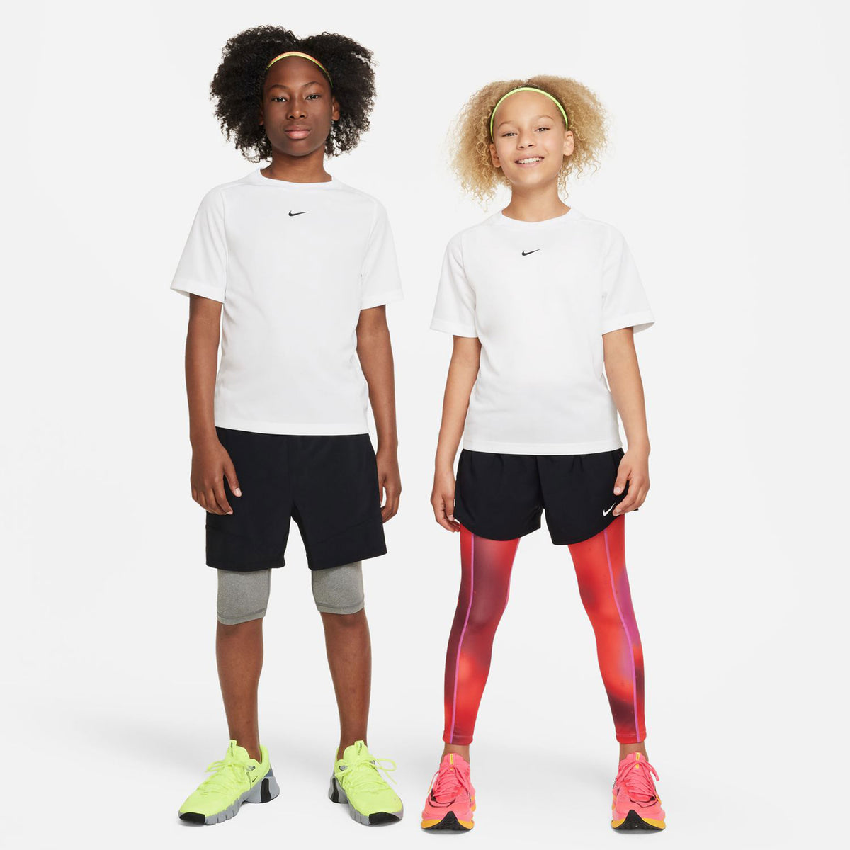 Nike Dri-Fit Multi T-Shirt Jungen-Weiß