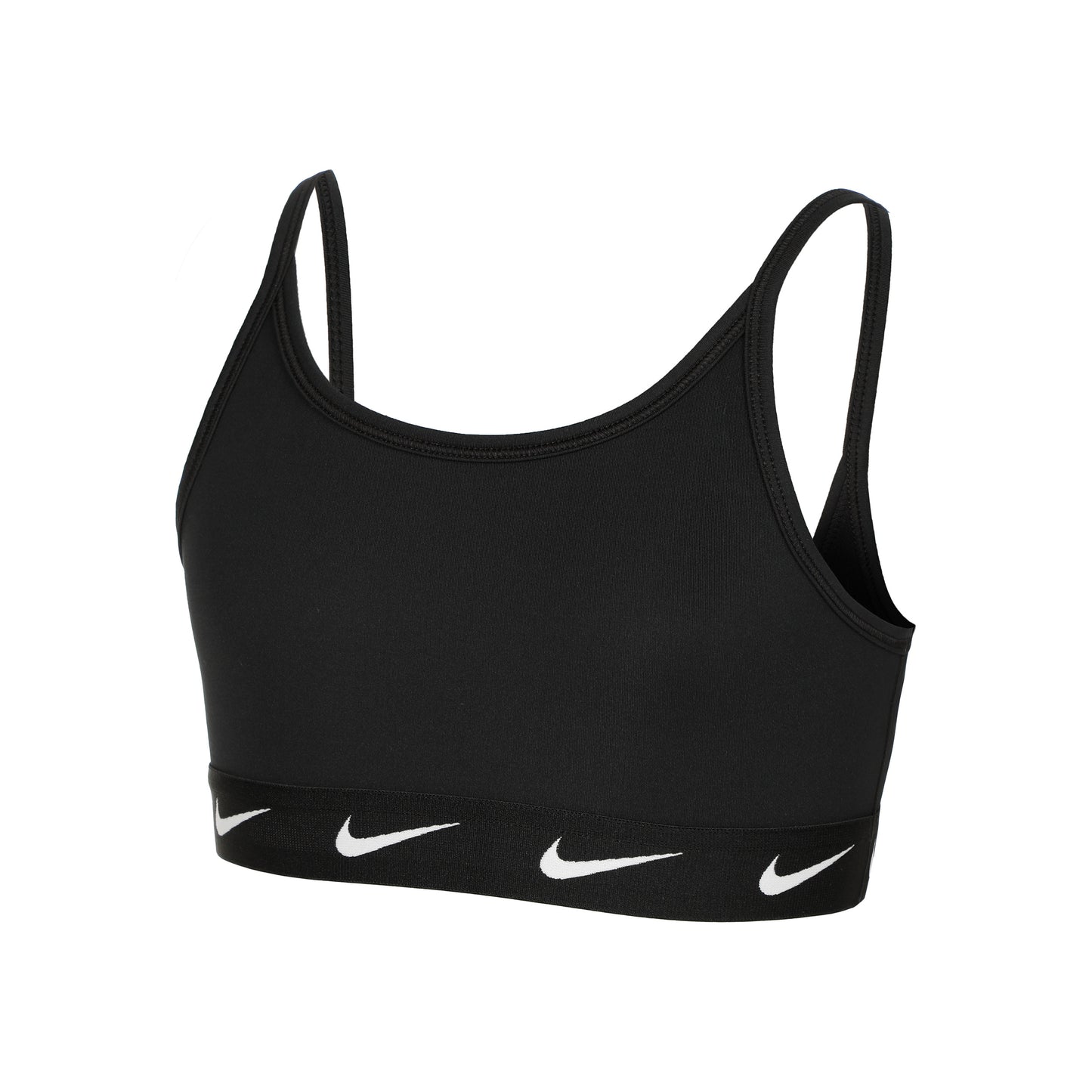 Nike Dri-Fit Big Kids Sport-BH Mädchen-Schwarz