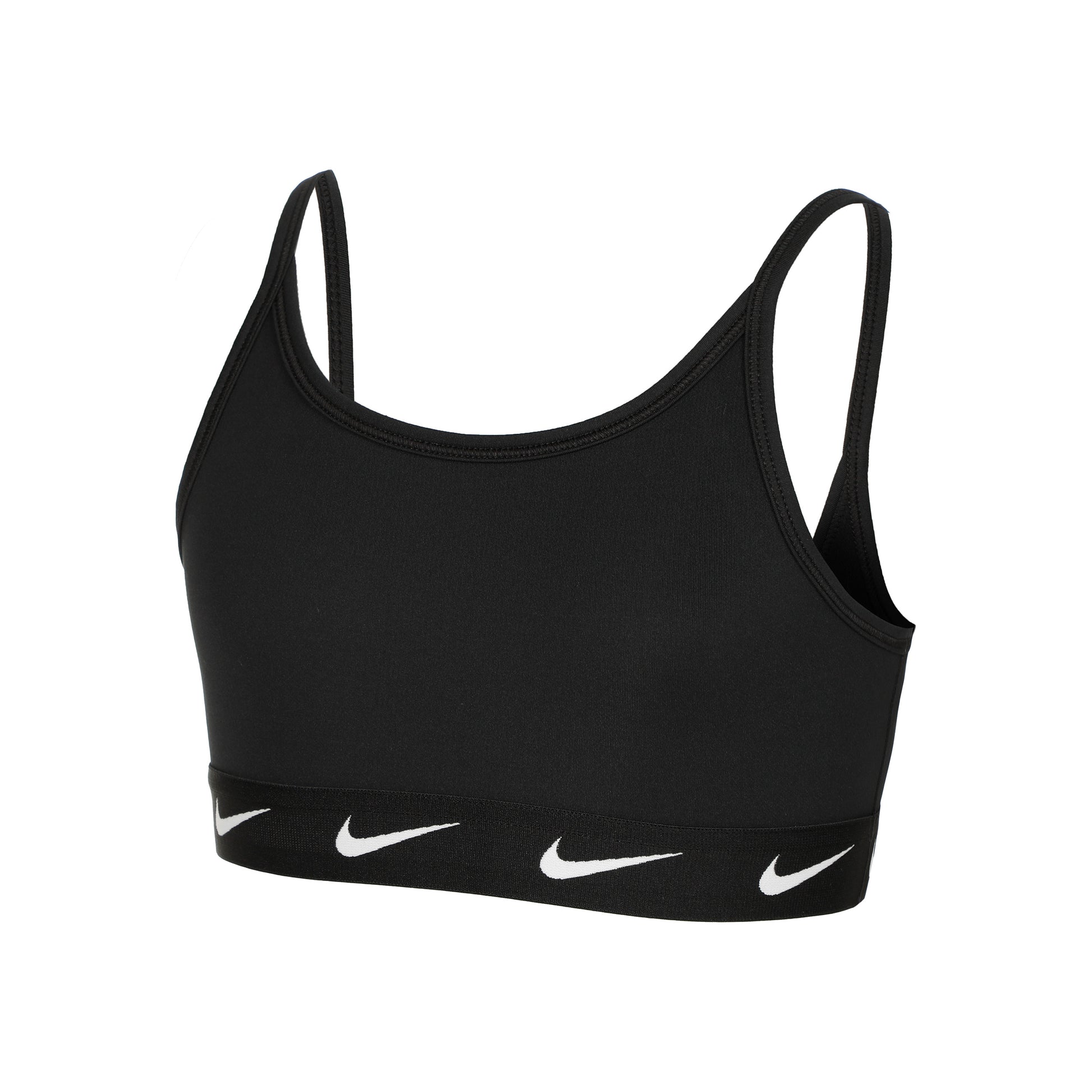 Nike Dri-Fit Big Kids Sport-BH Mädchen-Schwarz
