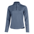 Therma-FIT One Half-Zip Laufshirt Damen-Blau,Weiß