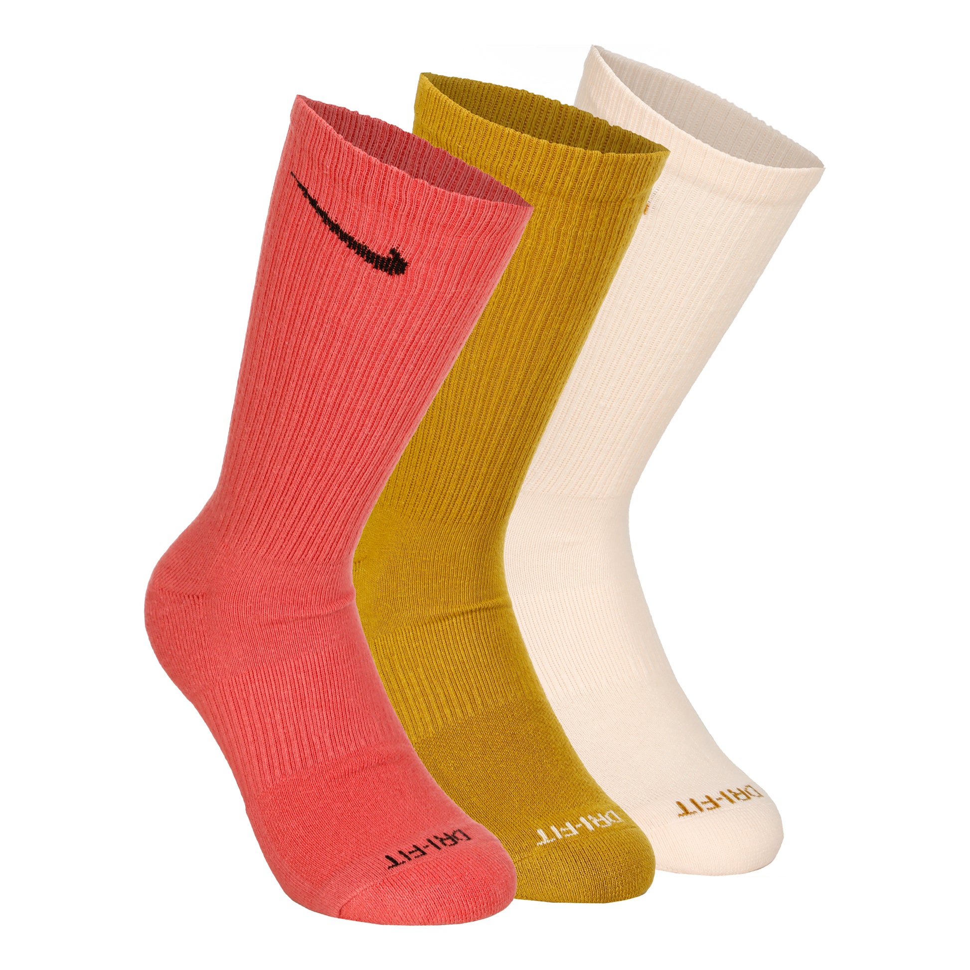 Nike Everyday Plus Cushioned Tennissocken 3er Pack Unisex - koralle, bronze