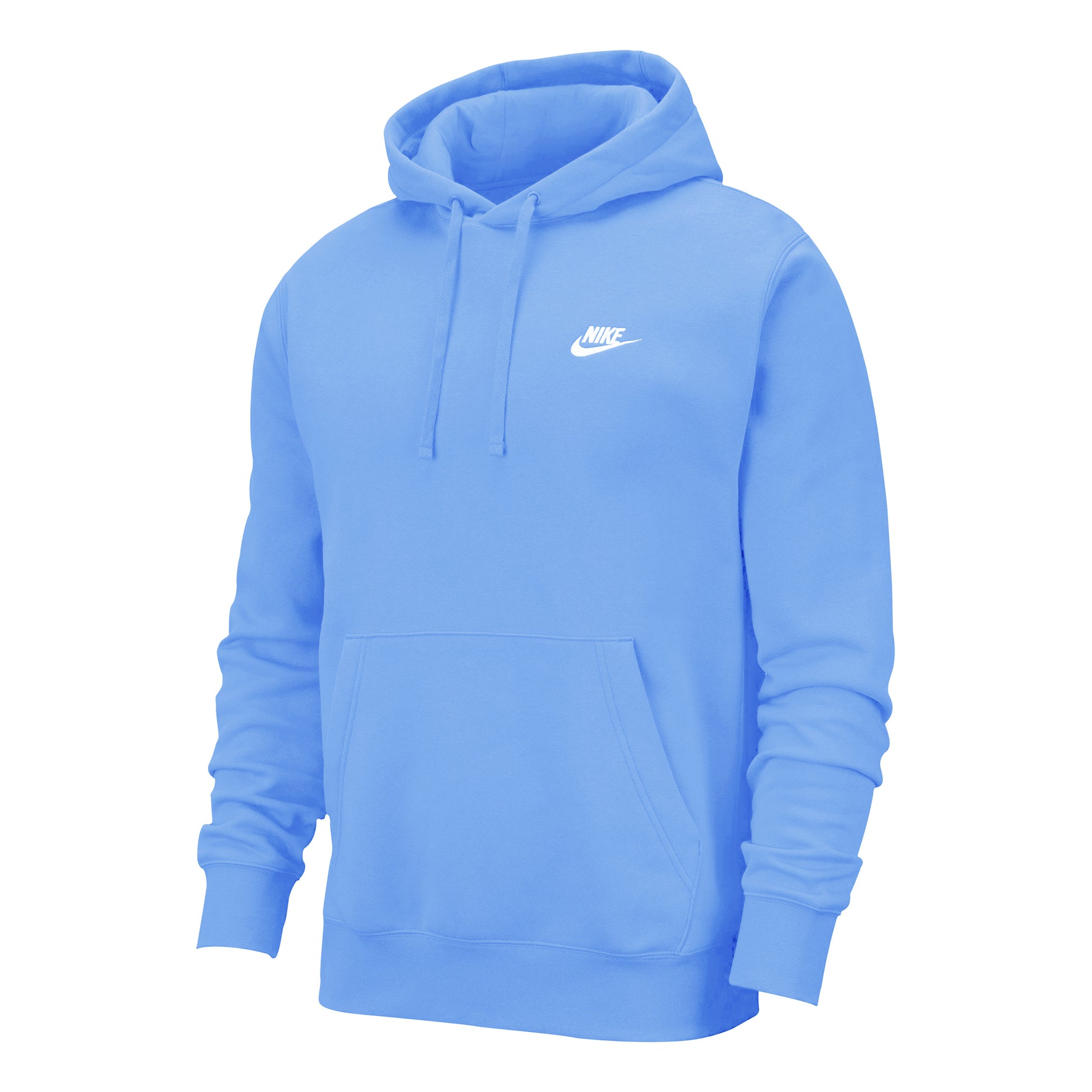 Nike Sportswear Club Hoody Herren - hellblau, weiß