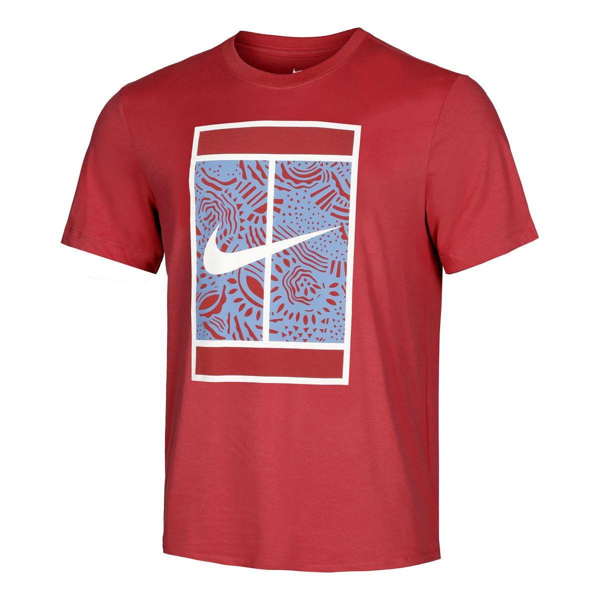 Nike Dri-Fit Court T-Shirt Herren - rost, mehrfarbig