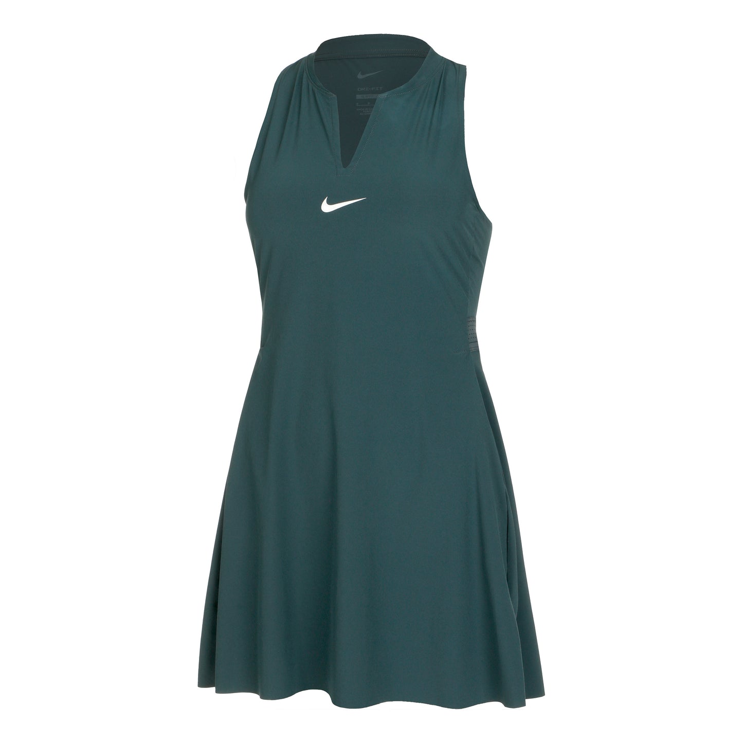 Nike Dri-Fit Kleid Damen - grün, weiß