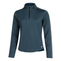 Therma-FIT One Half-Zip Laufshirt Damen - petrol,