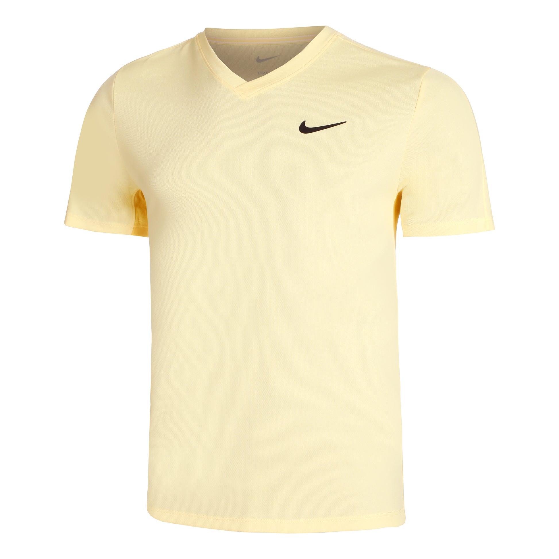 Nike Dri-Fit Victory Court T-Shirt Herren - zitronengelb,