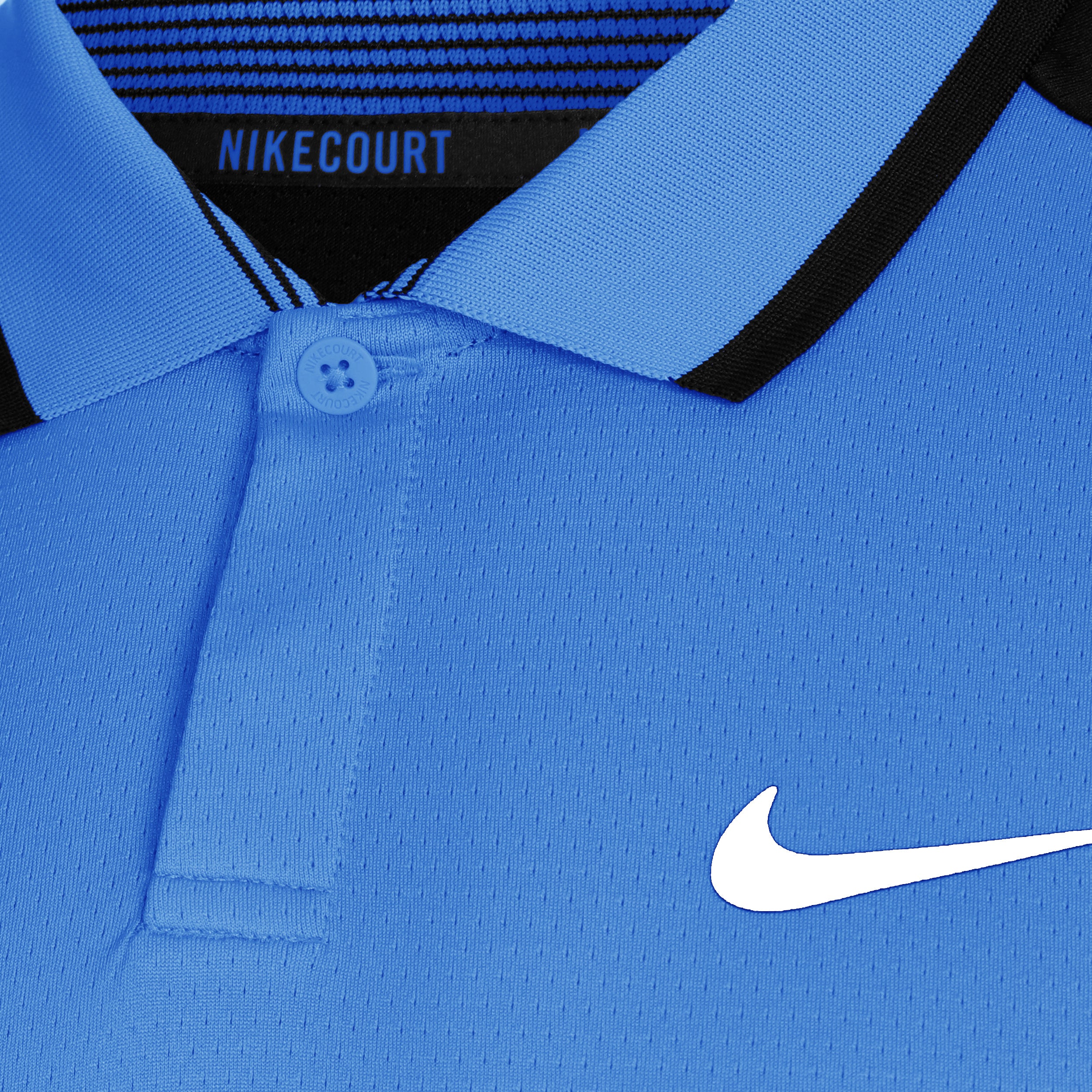 Court Dri-Fit Advantage Polo Herren - blau, schwarz | Tennis-Point
