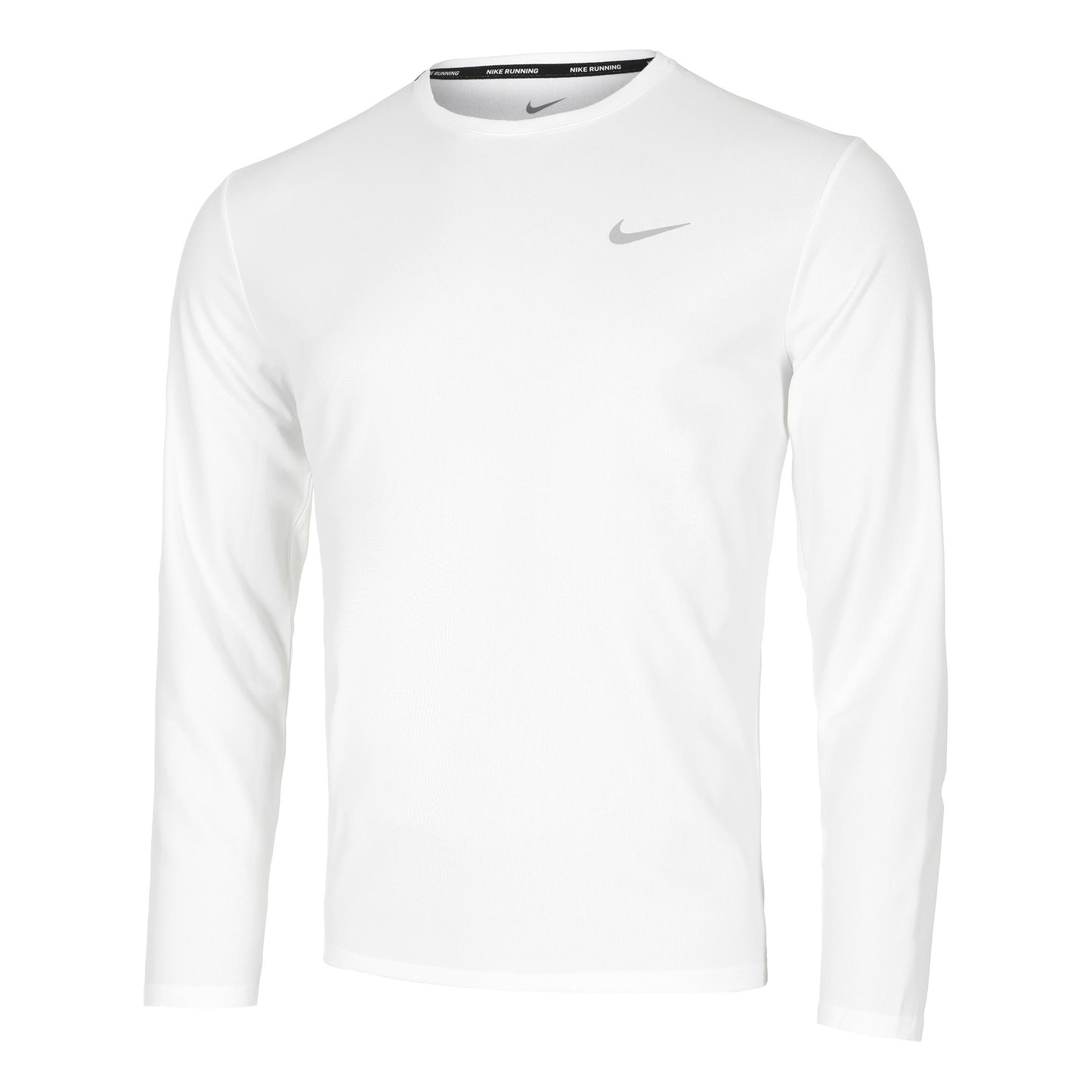 Nike Dri-Fit UV Miler Laufshirt Herren - weiß,